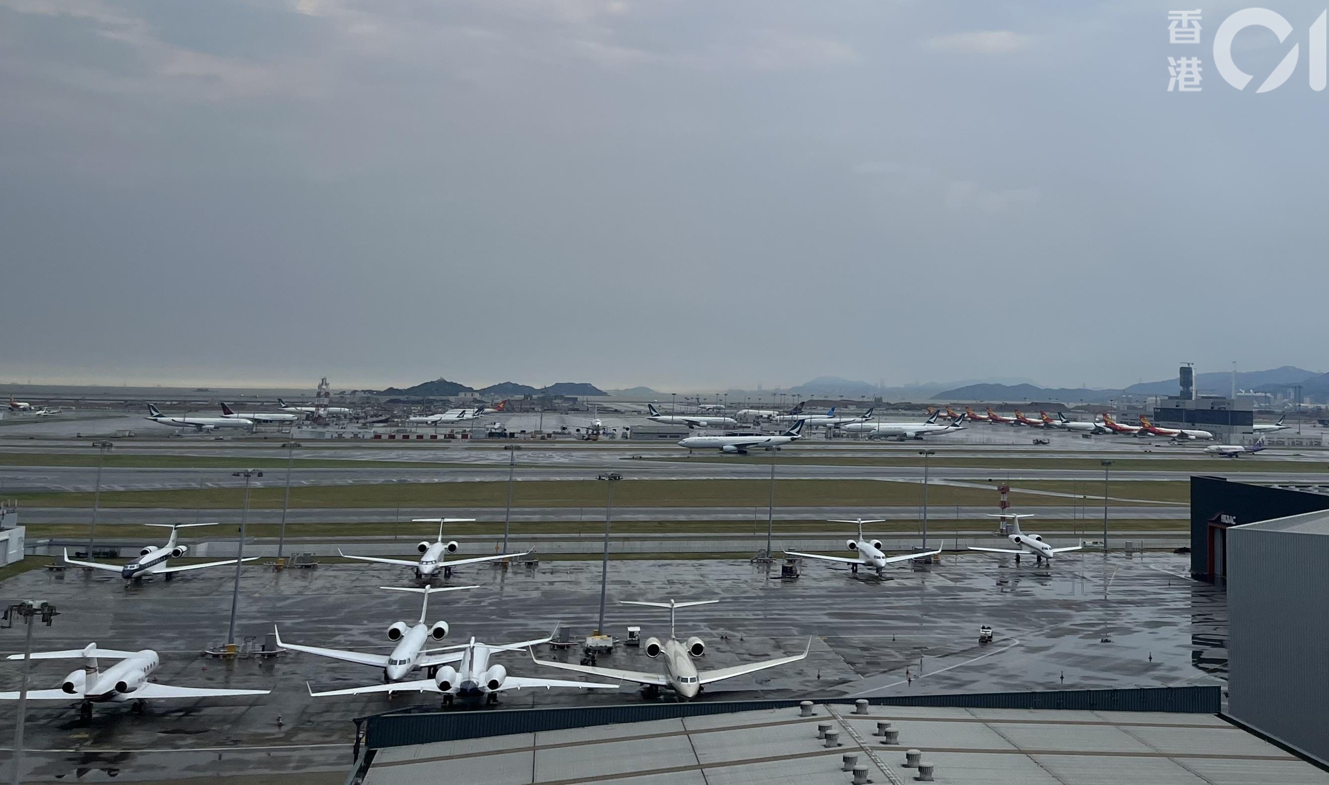 颱風泰利｜旅客須知一文看清22航班取消機場兩跑道通宵運作