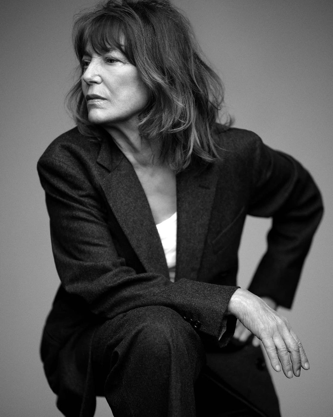 英國一代傳奇女星Jane Birkin於昨日（16日）在法國巴黎家中離世，享壽76歲。（IG@janebirkinoff）