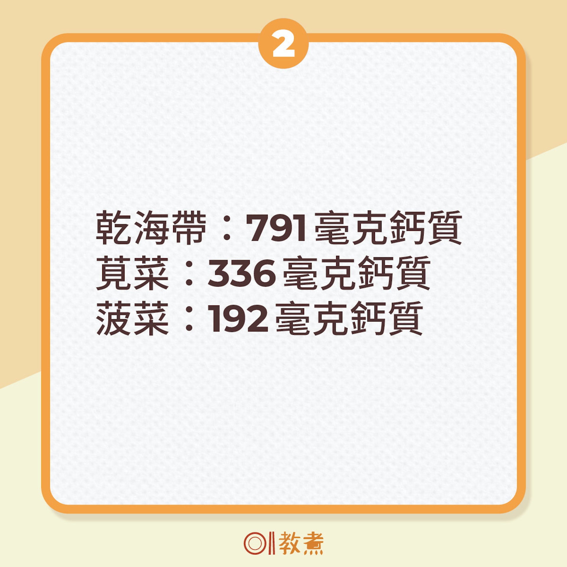 超級鈣質4種食物(01製圖) 超級鈣質4種食物(01製圖)