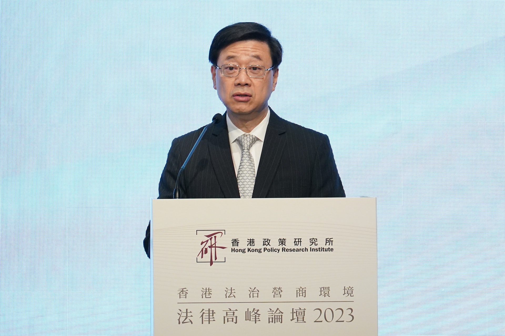 李家超與妻子共同持有一個油尖旺自住單位。(資料圖片/林靄怡攝) 李家超與妻子共同持有一個油尖旺自住單位。(資料圖片/林靄怡攝)