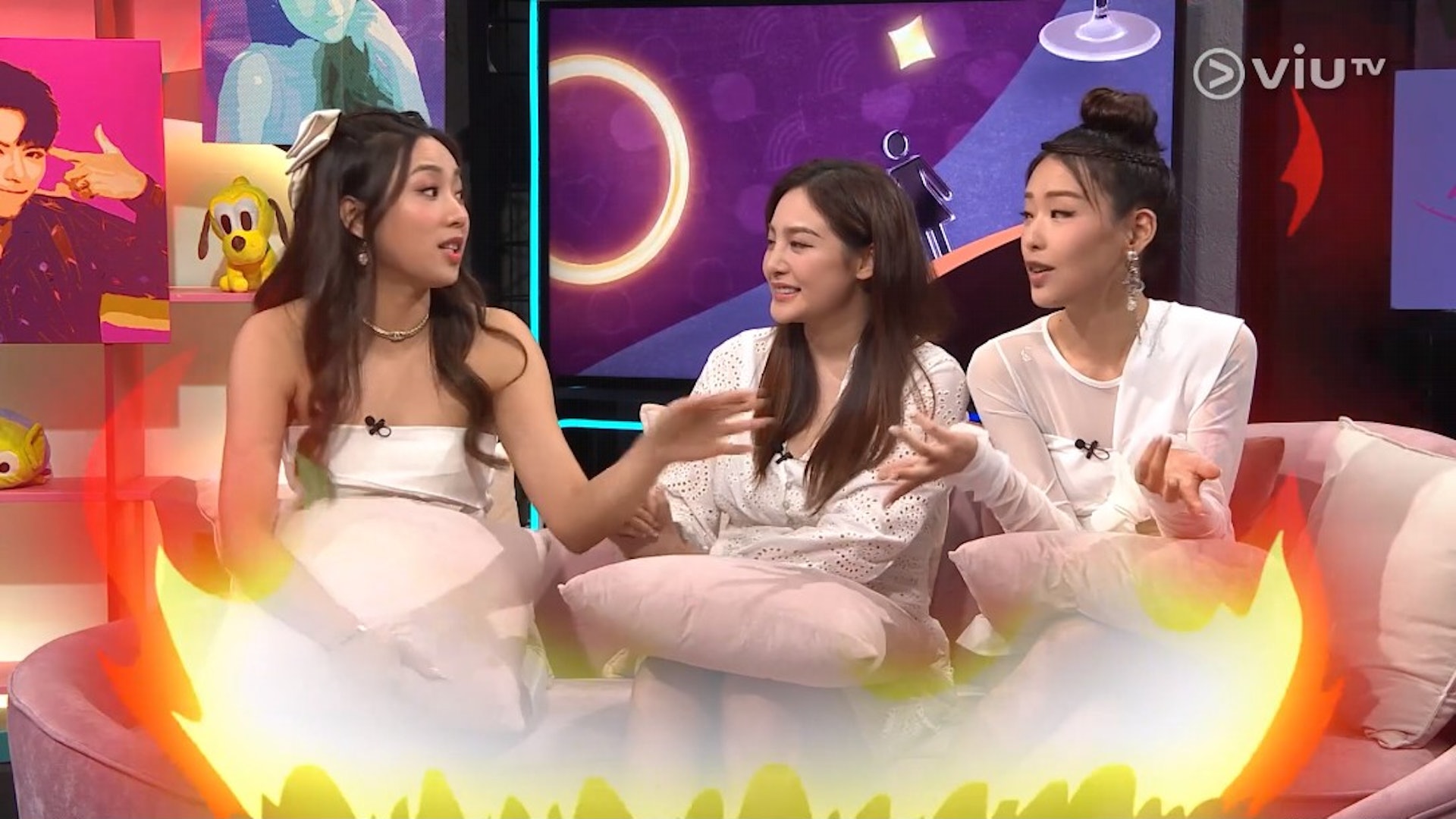 (左起)浩南、Ashina、Helen聽到Alice前夫的事蹟,都無名火起!(電視截圖) (左起)浩南、Ashina、Helen聽到Alice前夫的事蹟,都無名火起!(電視截圖)