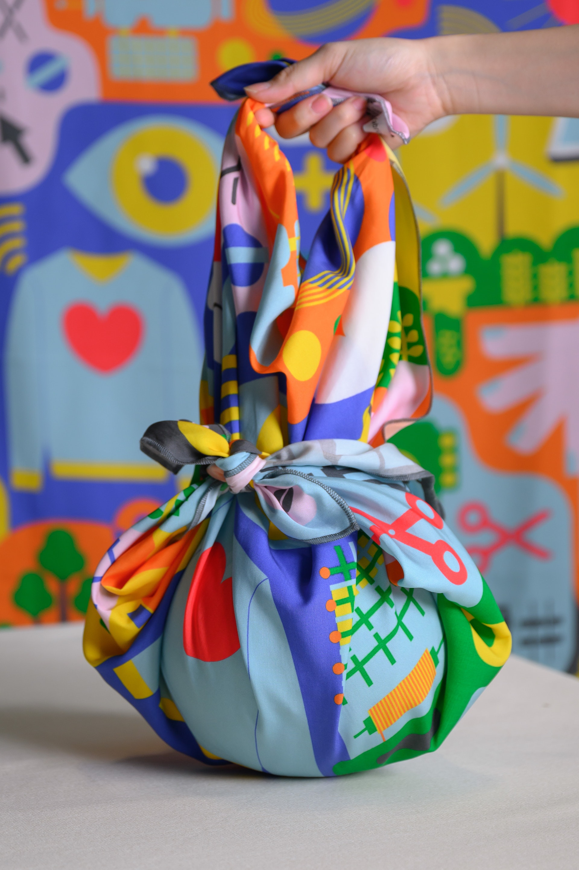 「SEED TO TECHSTYLE」限量風呂敷 「SEED TO TECHSTYLE」限量風呂敷