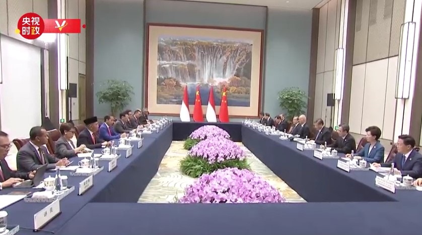 习近平晤佐科维多多：中国愿与印尼加深更高水平战略合作