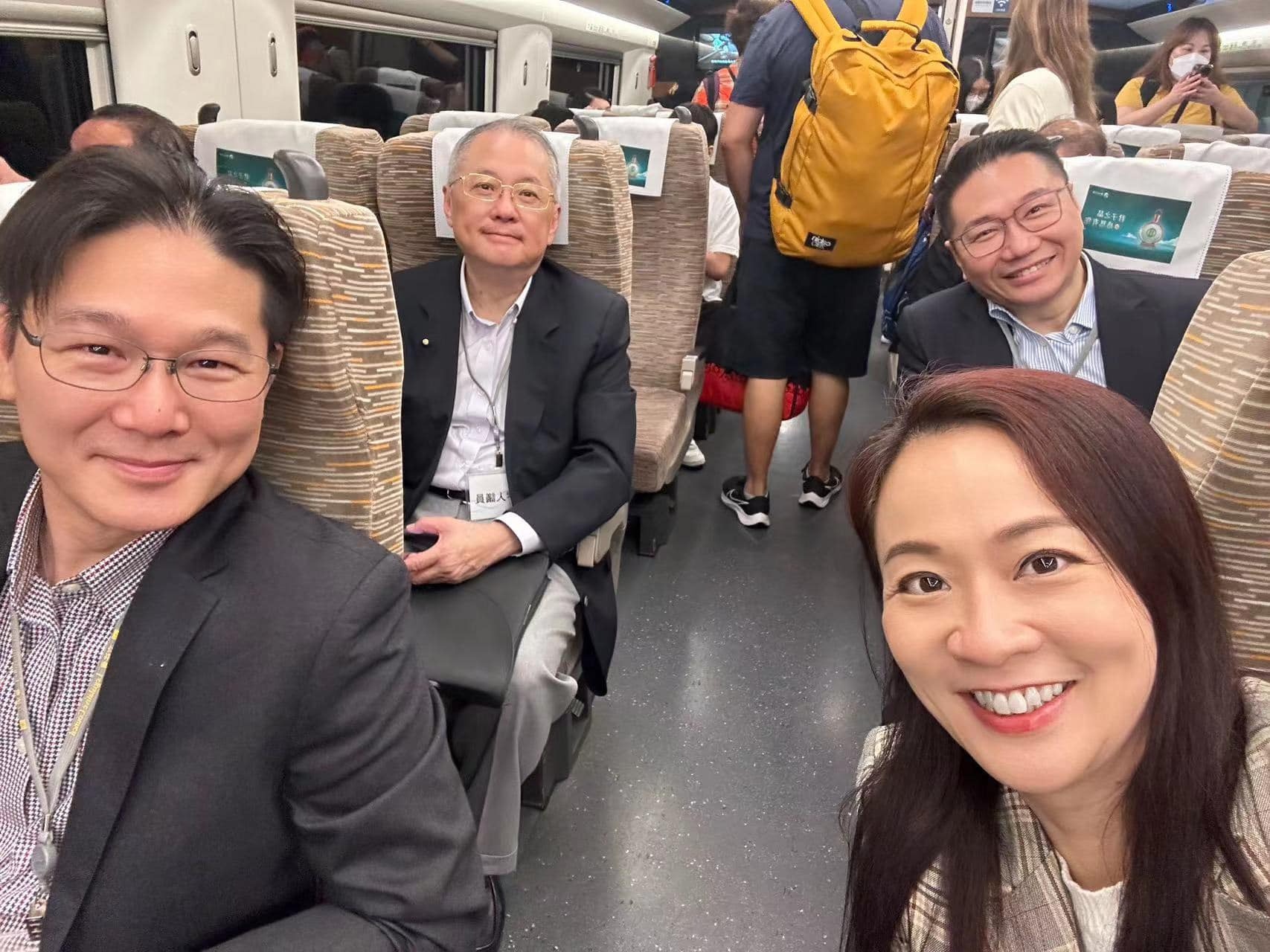 多名立法會衞生事務委員會委員到廣州考察 (邵家輝FB)