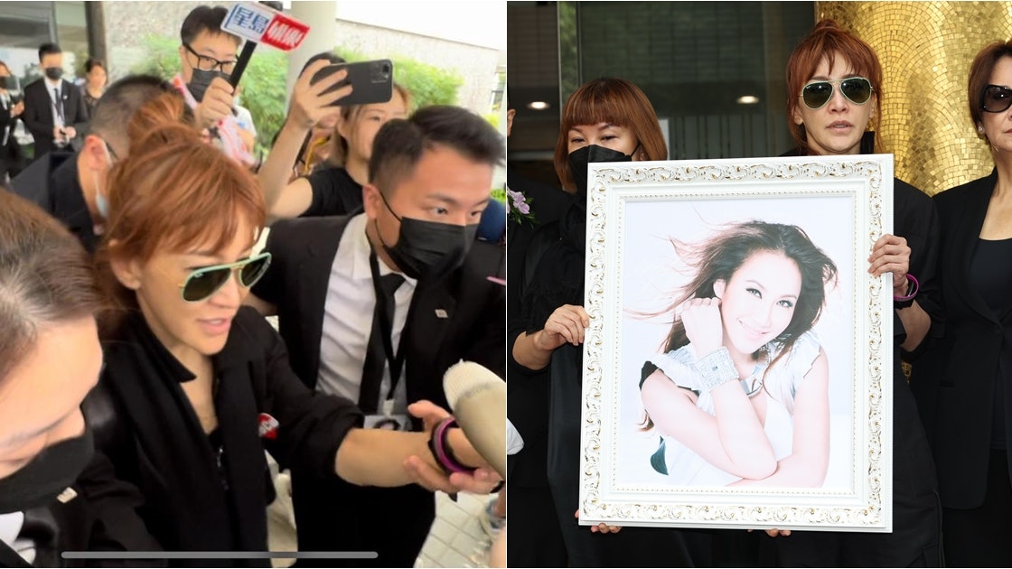 李玟出殯|李思林離開纓紅宴被問「Bruce有無對Coco唔住」咁回應 李玟出殯|李思林離開纓紅宴被問「Bruce有無對Coco唔住」咁回應