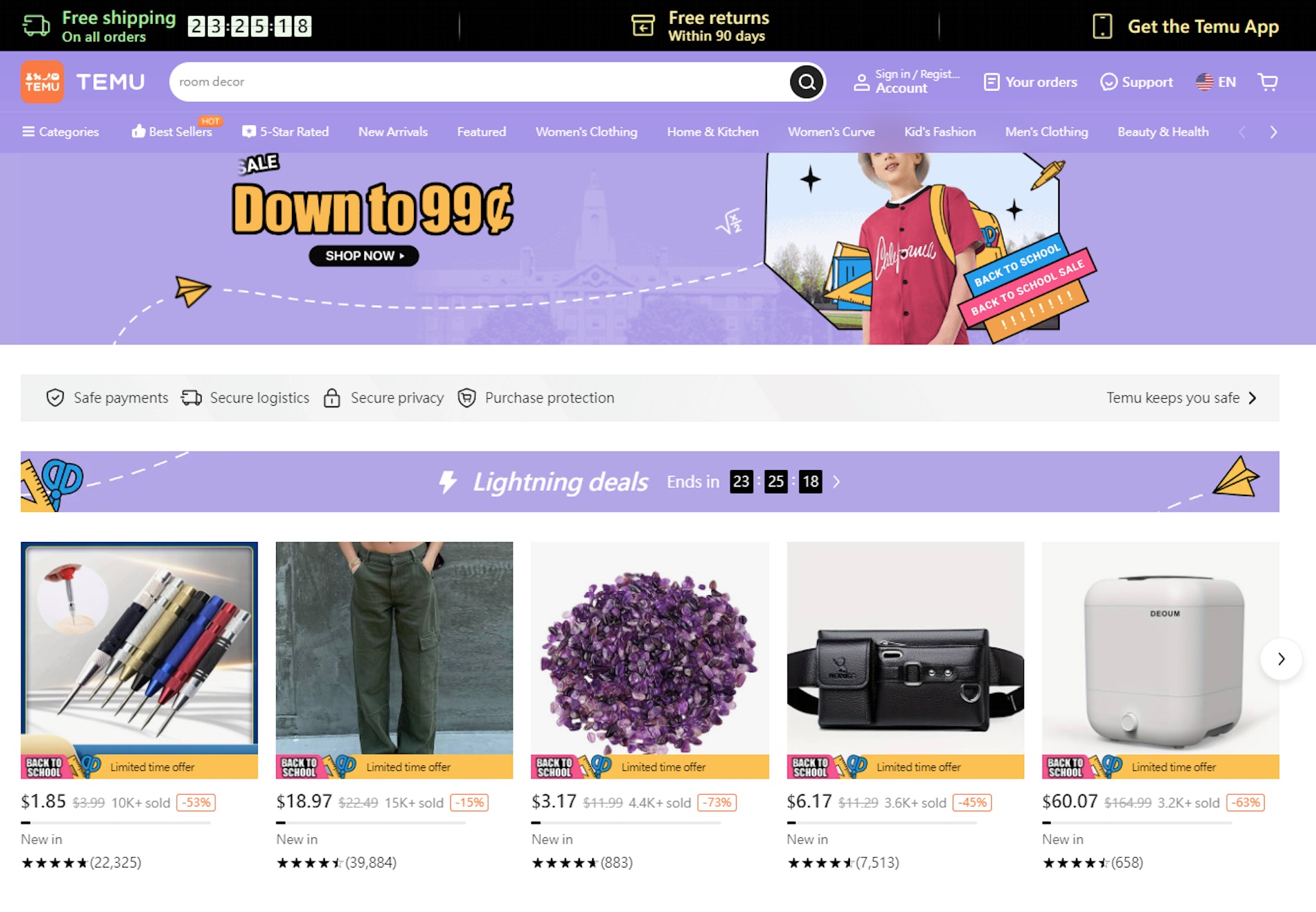 Temu是中國電商巨頭拼多多旗下面向海外市場的電商平台,去年9月起進入美國巿場。 Temu是中國電商巨頭拼多多旗下面向海外市場的電商平台,去年9月起進入美國巿場。