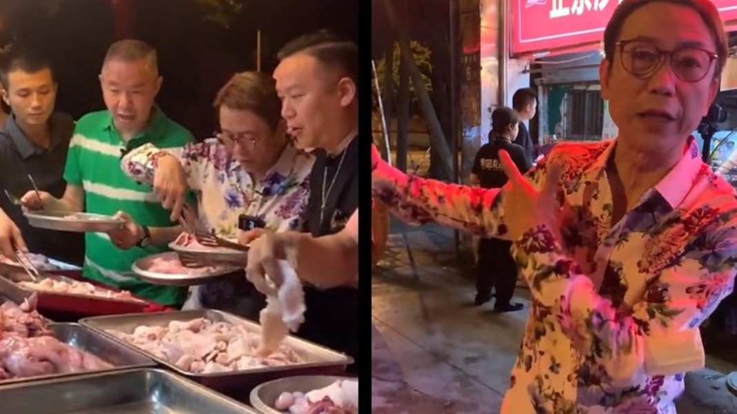 星級名廚張錦祥Ricky北上搵食 有人直接用手拿起豬雜好嘔心