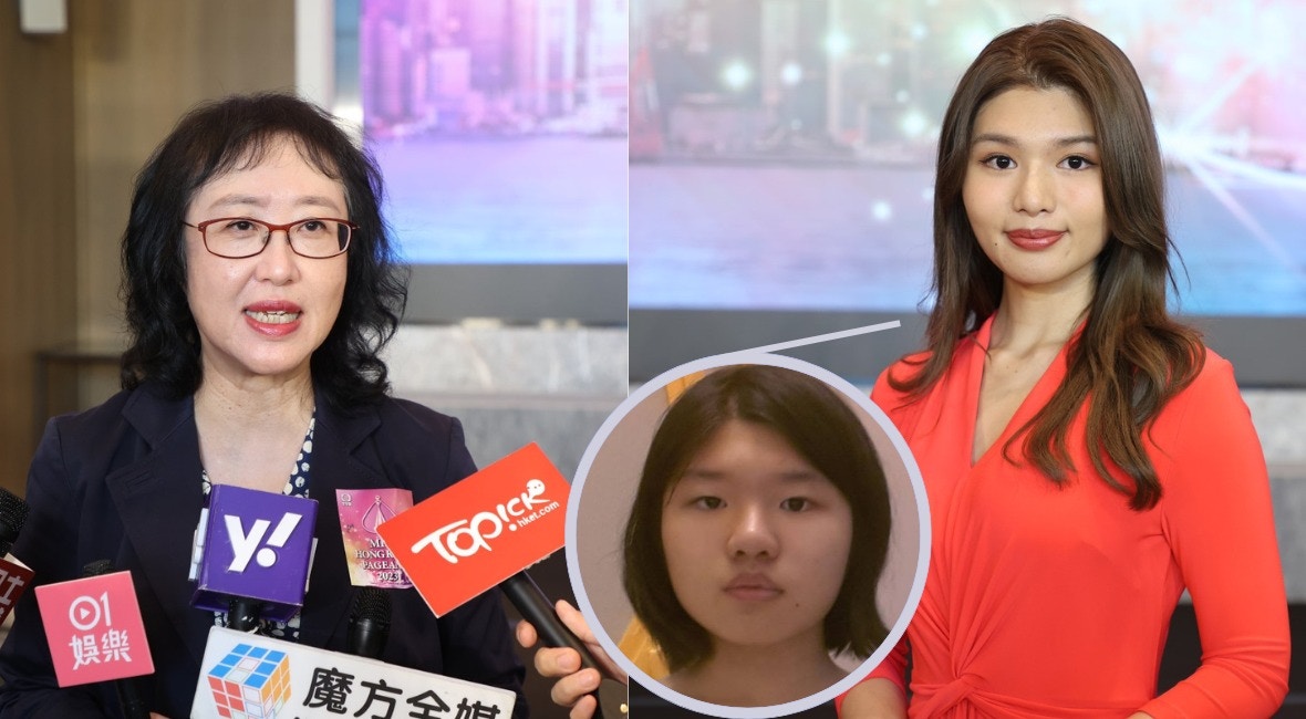 港姐2023｜潘明璇被爆整容  監製何小慧：冇嘢可以證明佢有整容