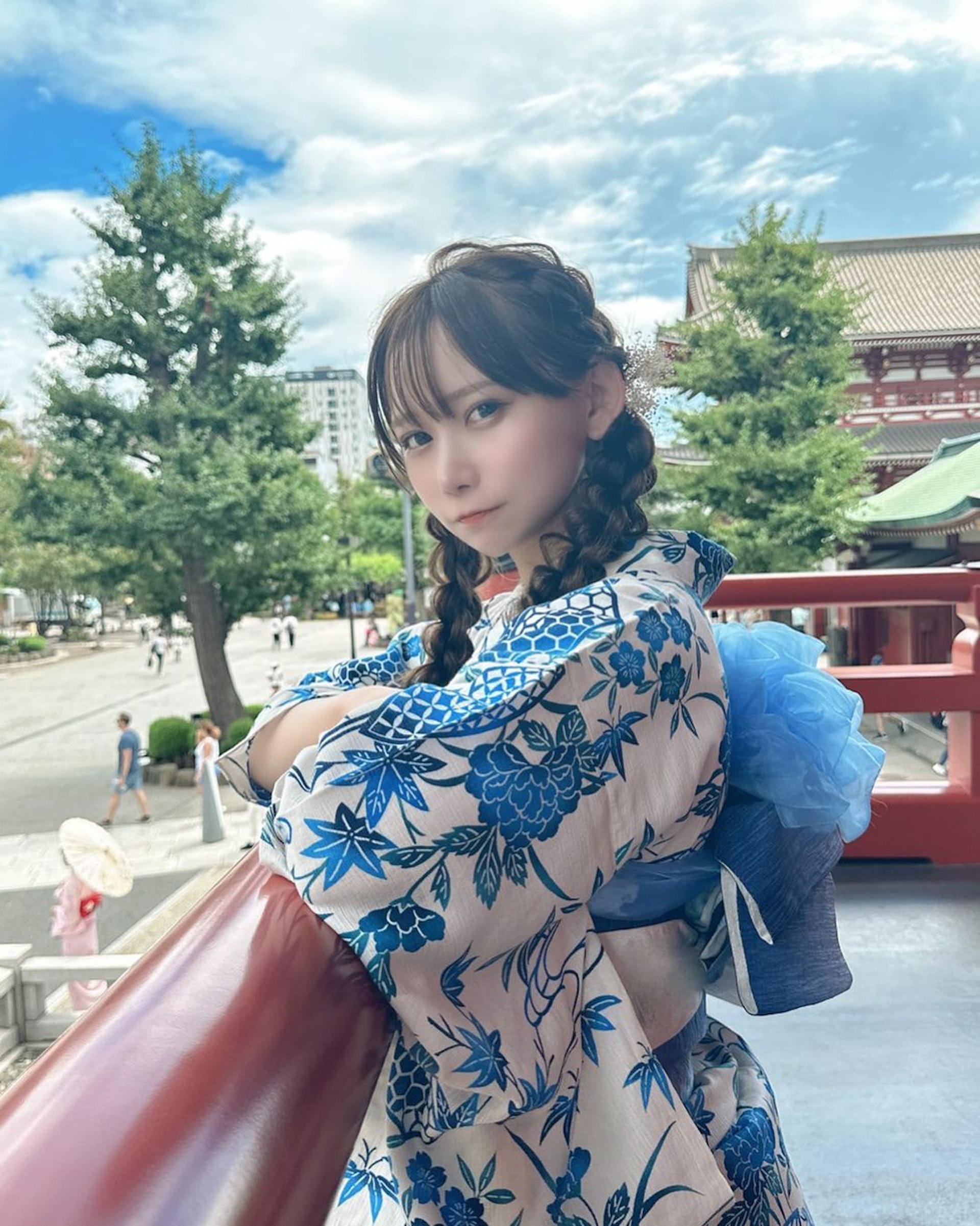 淺草寺是東京地標,吸引大批日本人及旅客前往遊覽和拍照。(miku_ysg@ig) 淺草寺是東京地標,吸引大批日本人及旅客前往遊覽和拍照。(miku_ysg@ig)