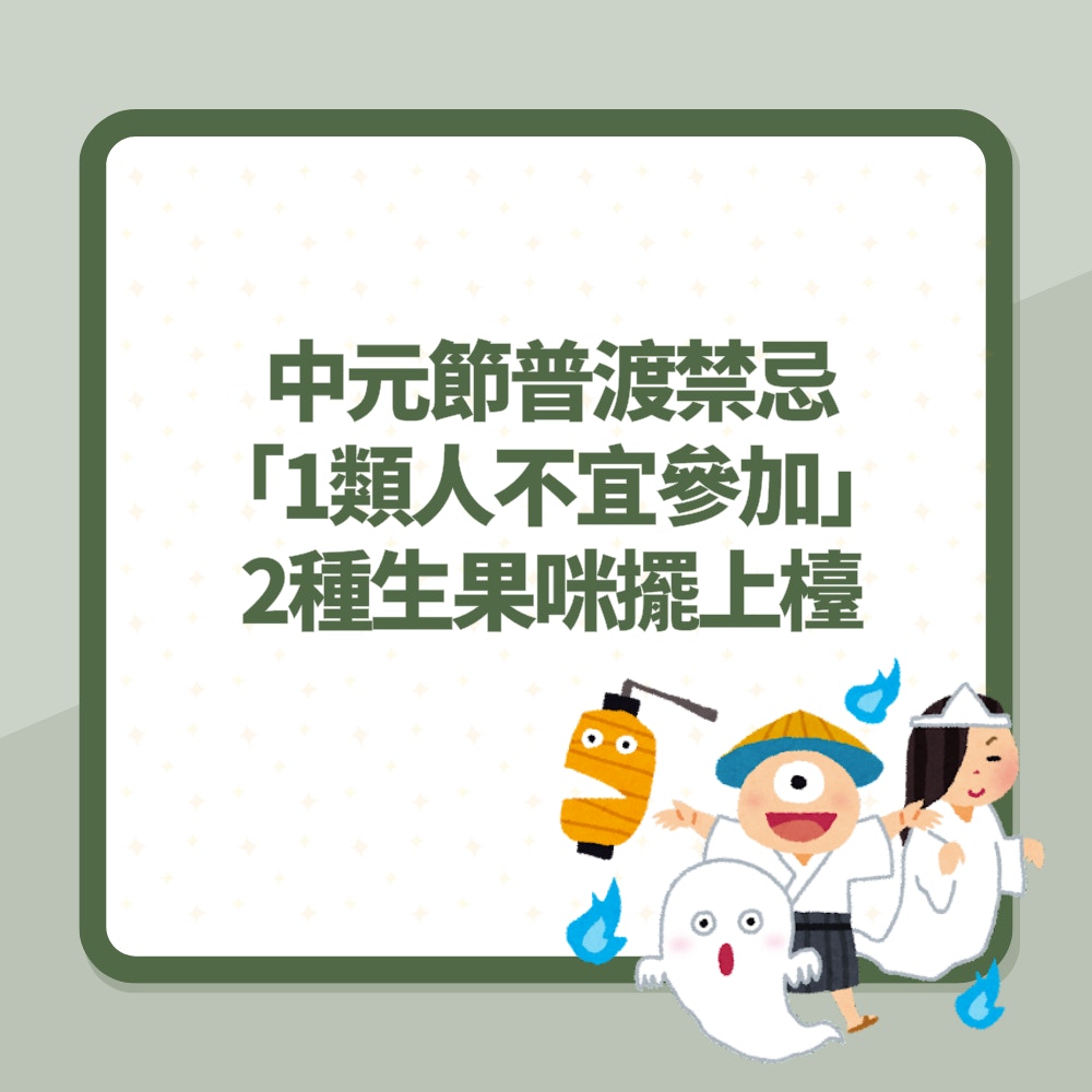 「中元節普渡」注意事項（01製圖）