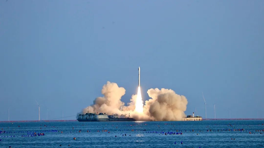 谷神星一號「一箭四星」成功發射 為內地民營火箭首次海上升空 谷神星一號「一箭四星」成功發射 為內地民營火箭首次海上升空