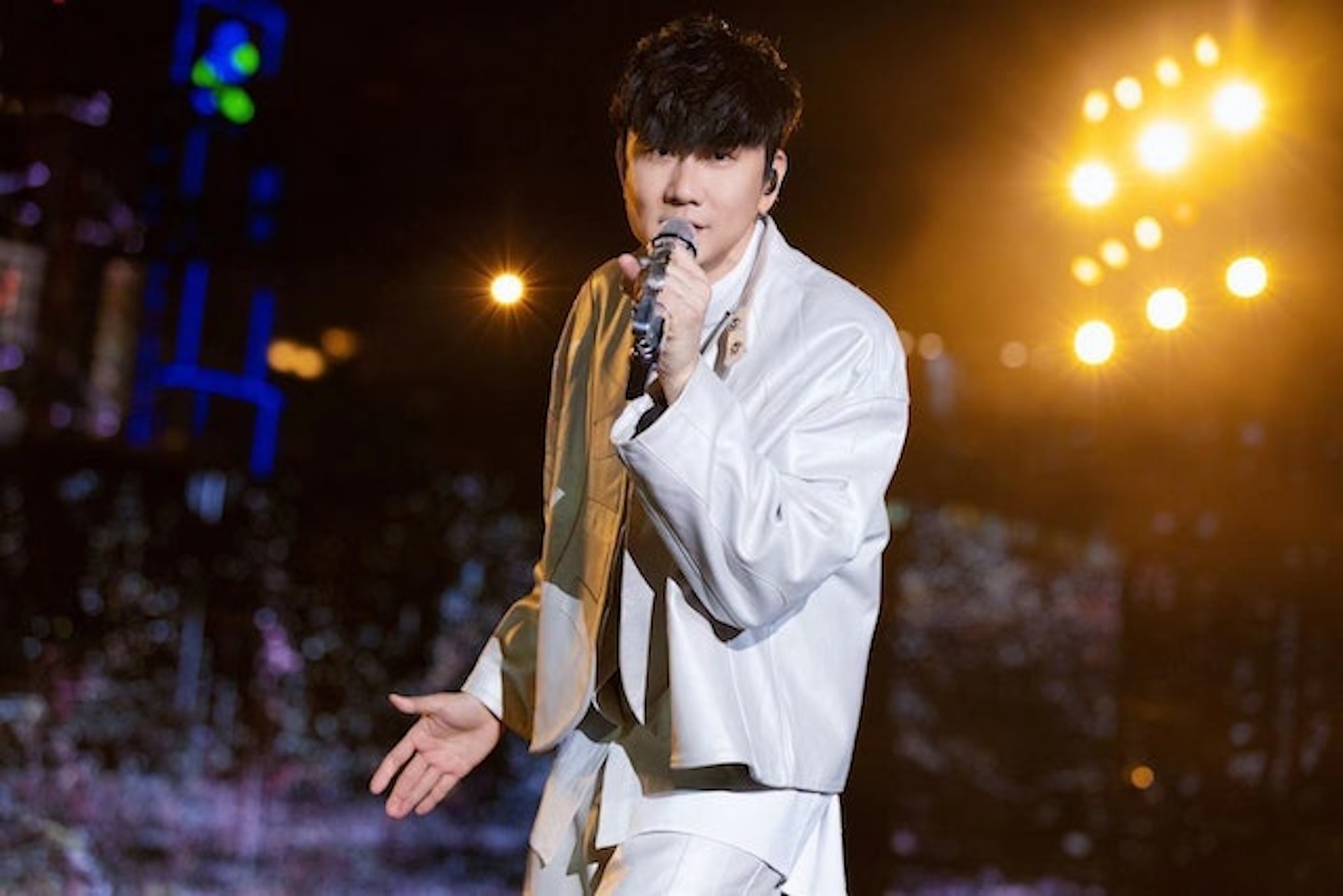 林俊傑今年三月在中環海濱活動空間香港舉行入行20周年巡迴演唱會。(IG@jjlin) 林俊傑今年三月在中環海濱活動空間香港舉行入行20周年巡迴演唱會。(IG@jjlin)