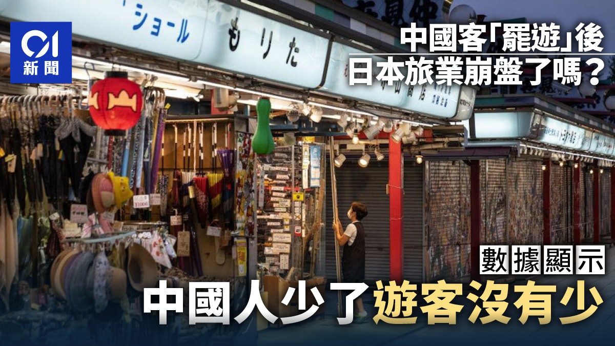 福島核污水|中國人集體罷去日本後 日本旅遊業崩潰了沒有? 福島核污水|中國人集體罷去日本後 日本旅遊業崩潰了沒有?