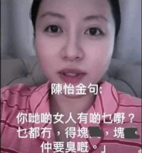 陳怡被捕素顏樣與上鏡差距極大：一直都係P，連把聲都係假！ | LIHKG 討論區