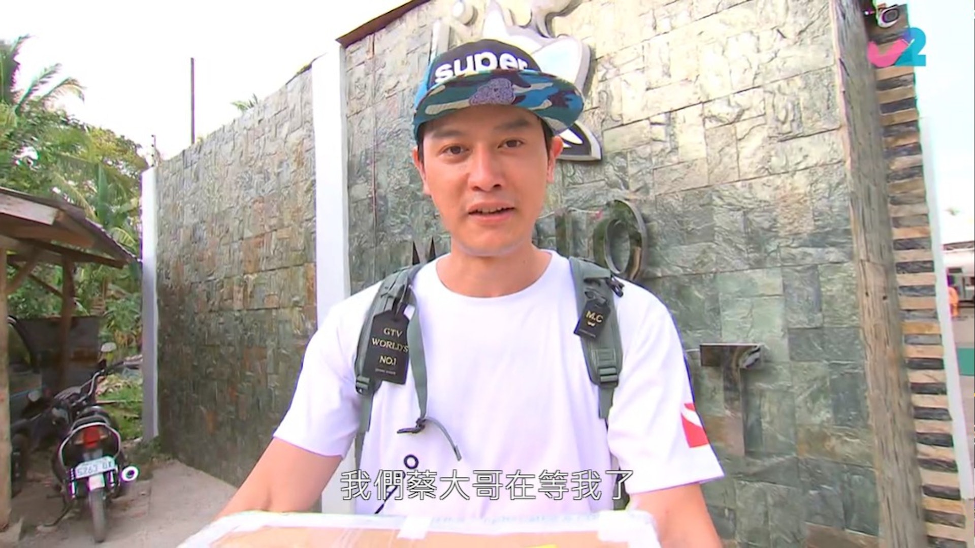 台灣藝人張勛傑帶大家去菲律賓潛水。(截圖) 台灣藝人張勛傑帶大家去菲律賓潛水。(截圖)