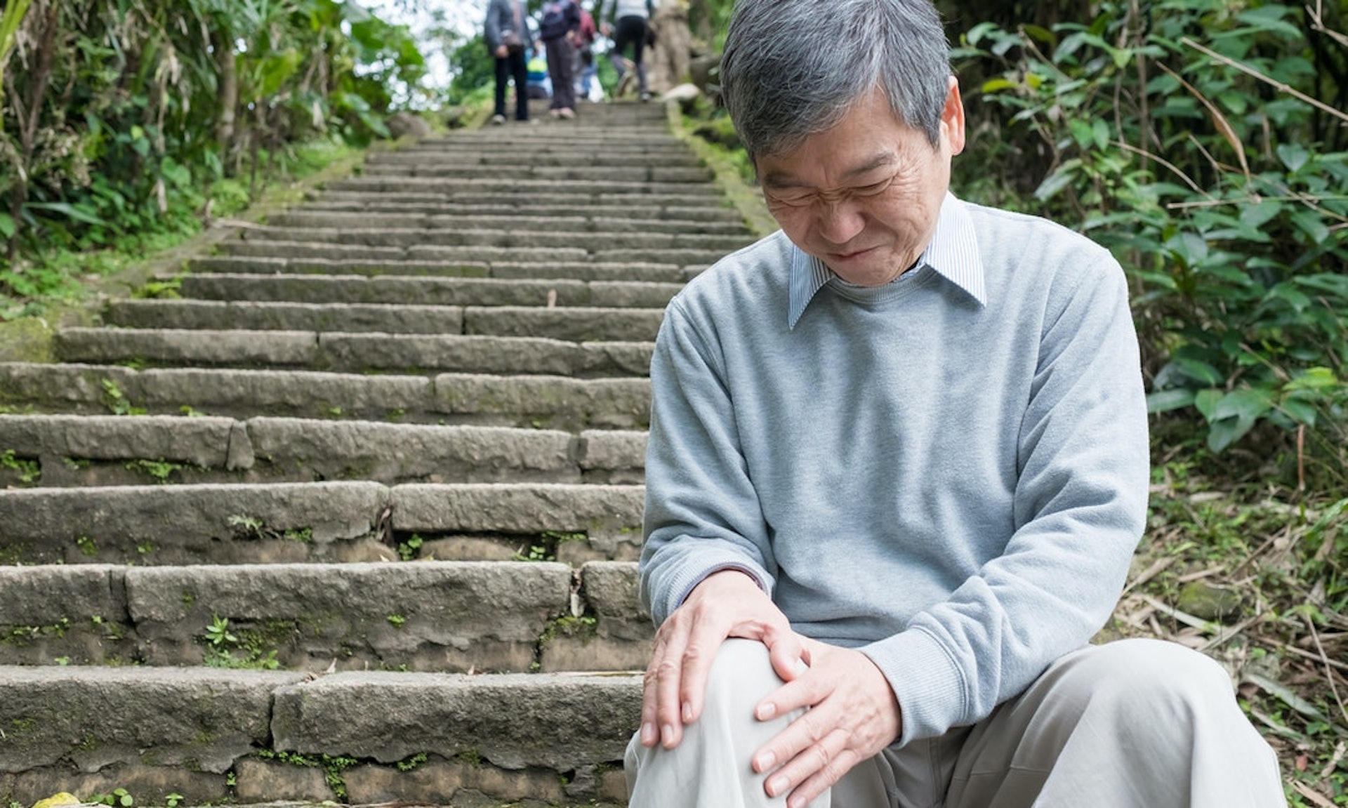 70歲以上的長者,更有超過70%受到退化性關節炎困擾。(網上圖片) 70歲以上的長者,更有超過70%受到退化性關節炎困擾。(網上圖片)