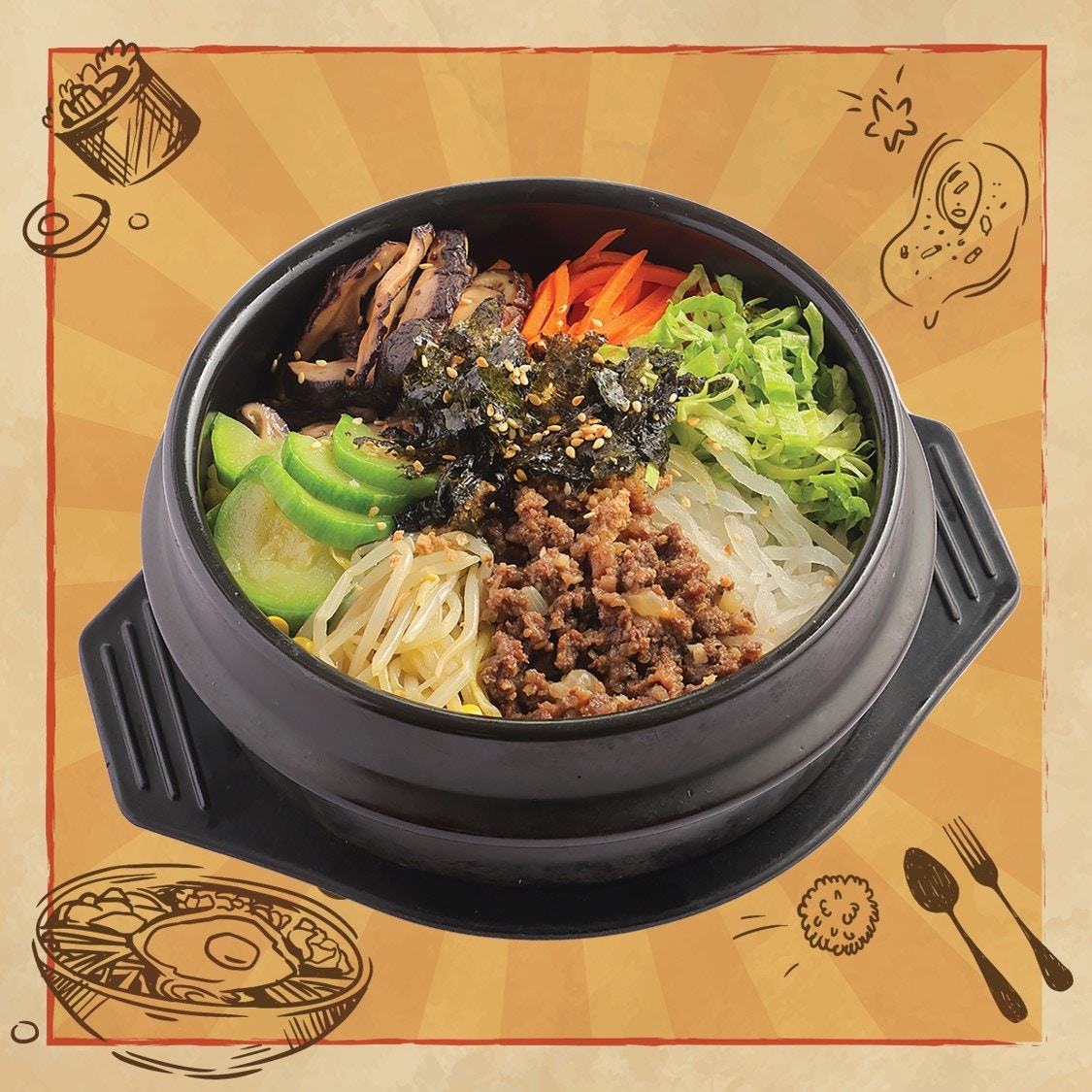 石鍋拌飯引發中韓網絡熱議。（資料圖片）