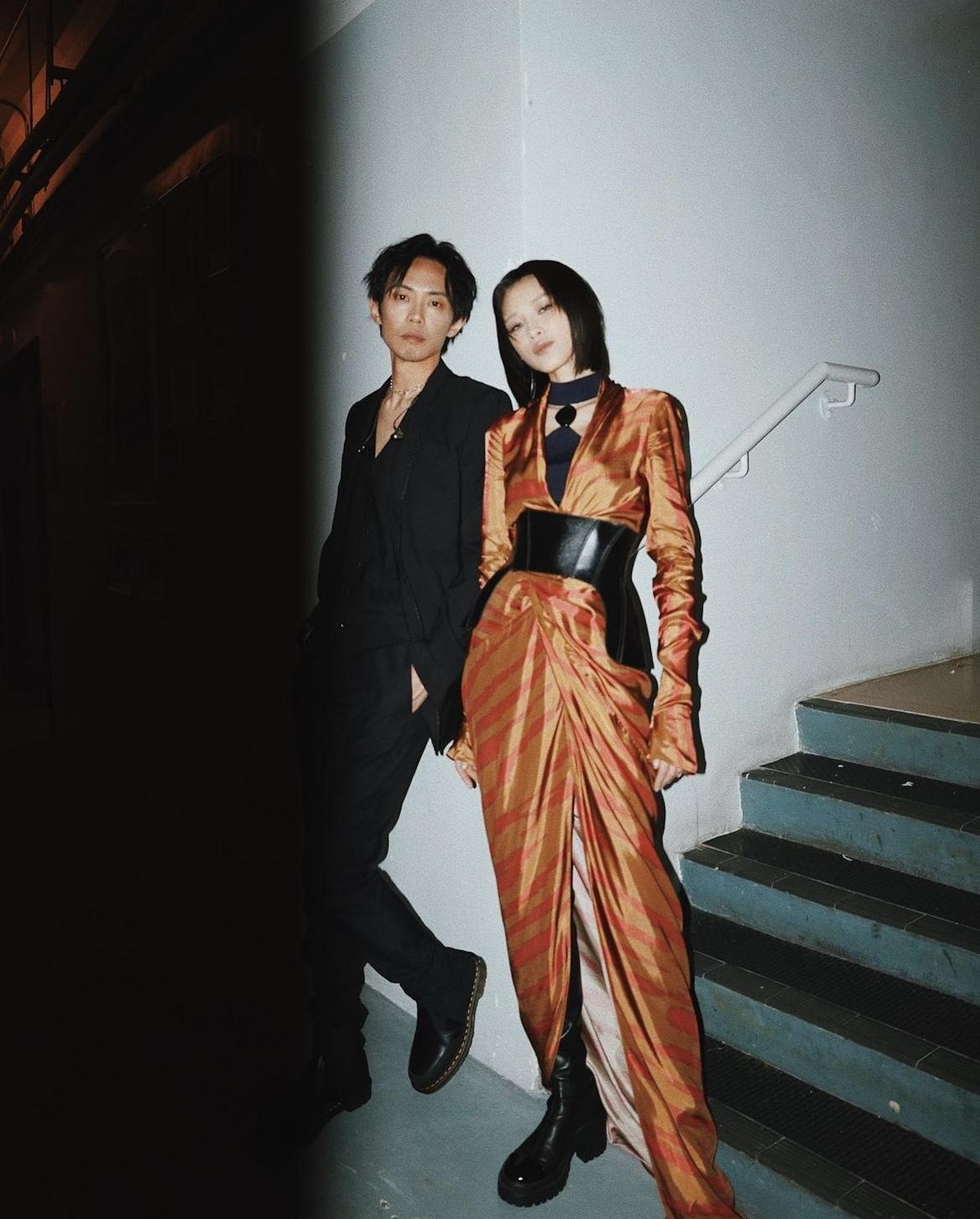 今年6月,陳蕾和Mike Orange在《Chill Club The Alternatives》同台演出,更大方合照。(Instagram:pantherchan) 今年6月,陳蕾和Mike Orange在《Chill Club The Alternatives》同台演出,更大方合照。(Instagram:pantherchan)