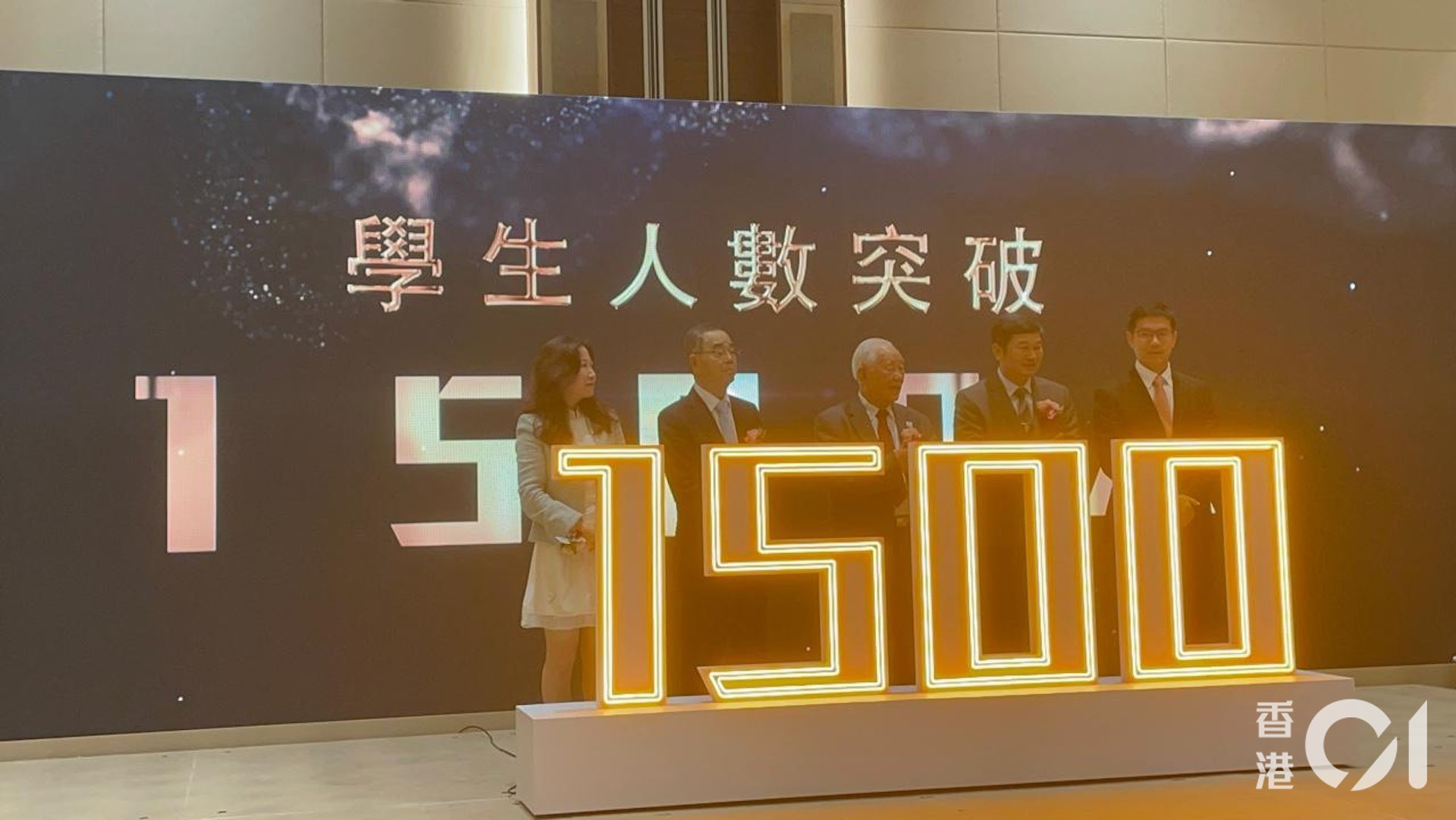 校長陳致表示今年學院新招收約130名學生,學生總人數超過1500人,突破升格為大學的門檻。(洪芷菁攝) 校長陳致表示今年學院新招收約130名學生,學生總人數超過1500人,突破升格為大學的門檻。(洪芷菁攝)