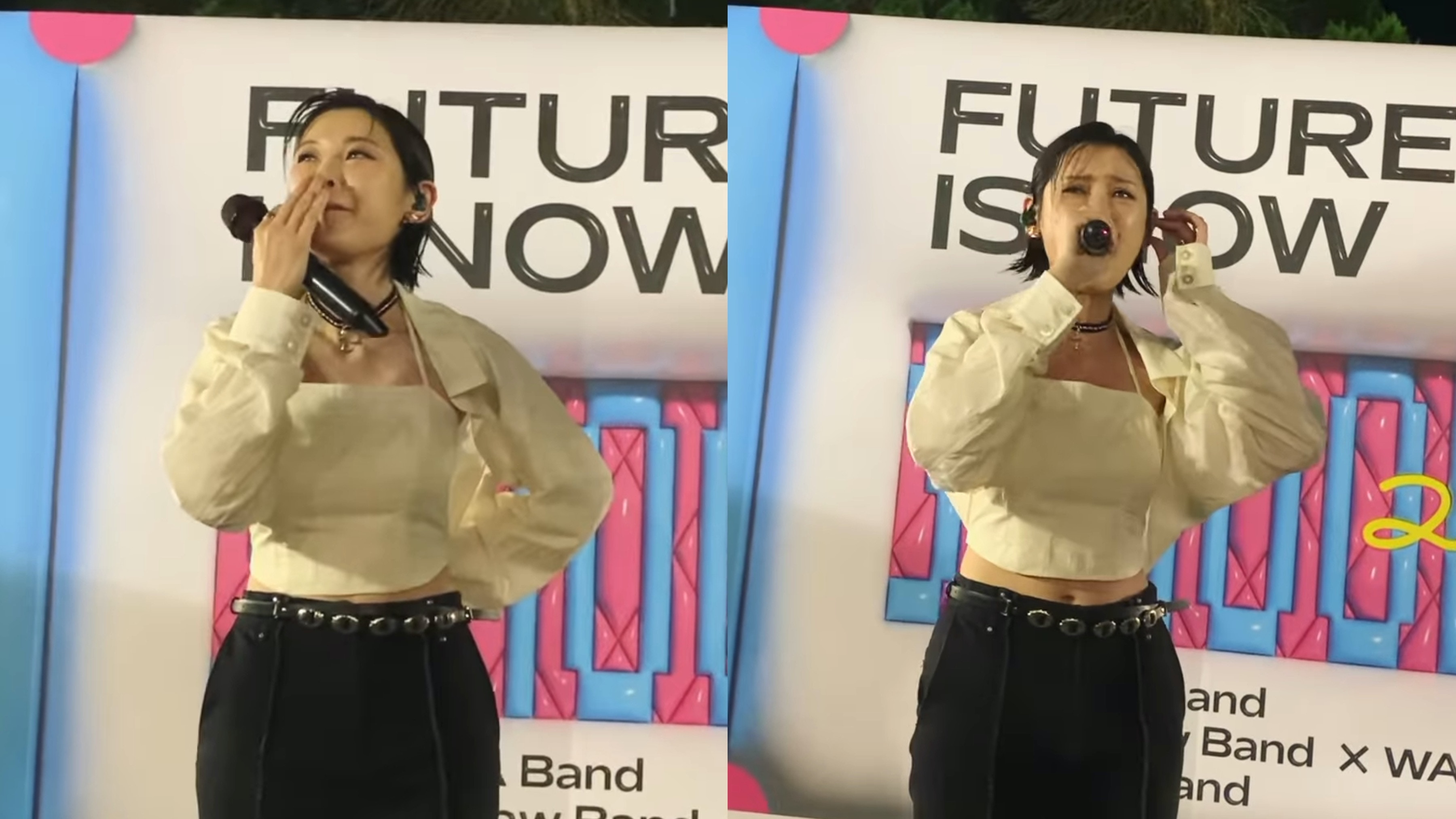 陳蕾認分手後現身校園Show　講起新動向竟突然當眾落淚