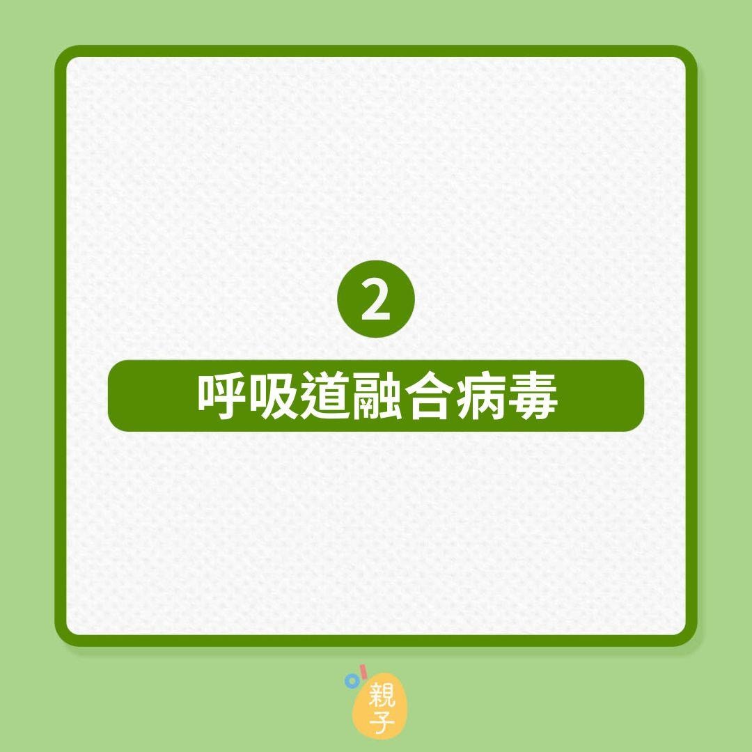 流感｜未必是感冒！4種呼吸道疾病要提防！（01製圖）