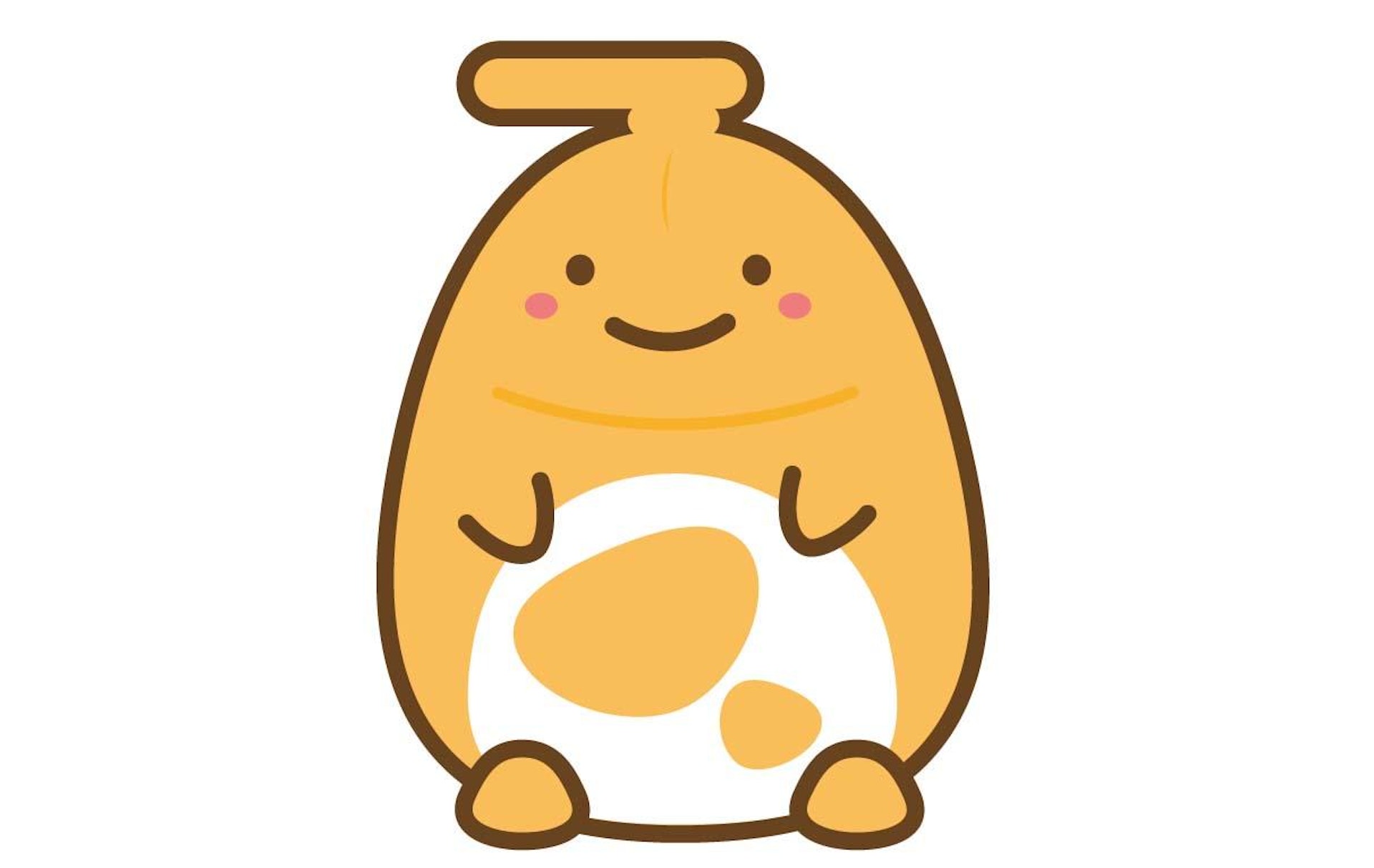 吉祥物「蔗糖仔」。 吉祥物「蔗糖仔」。