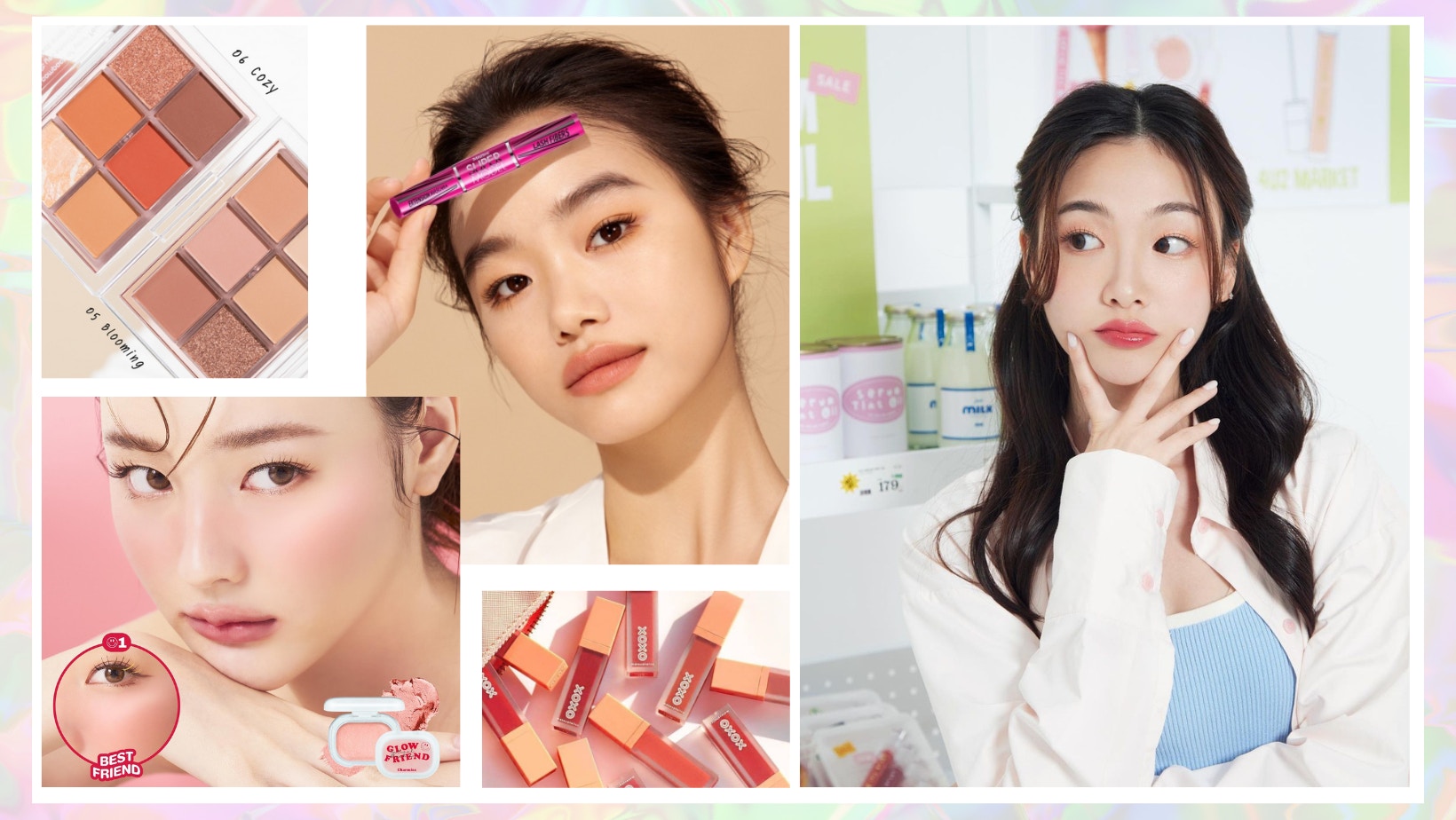 2023泰國必買6大彩妝品4U2胭脂、XOXO唇釉、雙頭睫毛膏捲翹持久