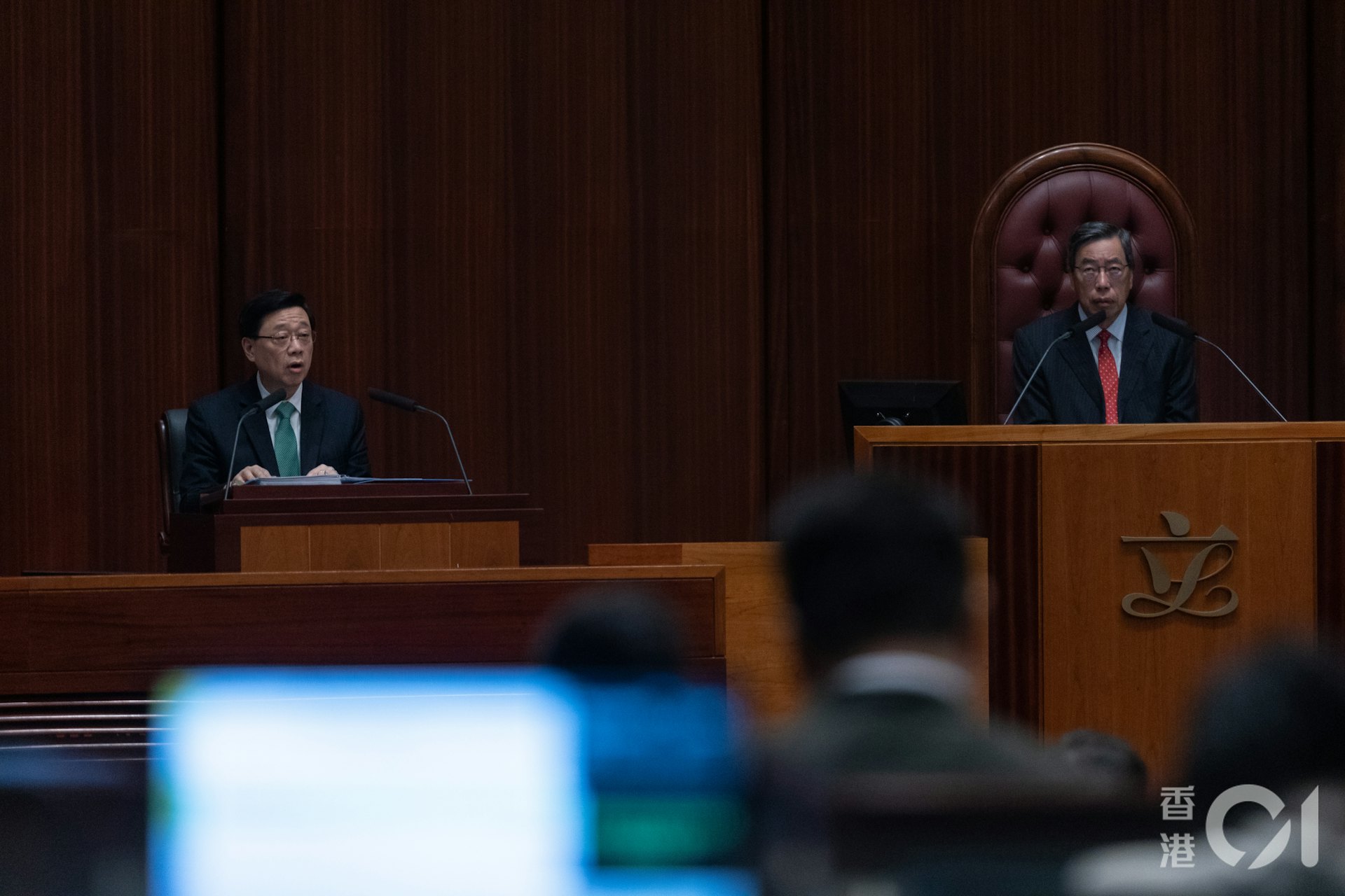 政府公布新一份施政報告。(夏家朗攝) 政府公布新一份施政報告。(夏家朗攝)
