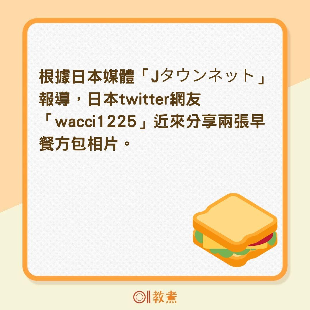 三文治對比圖感動無數網友（01製圖）