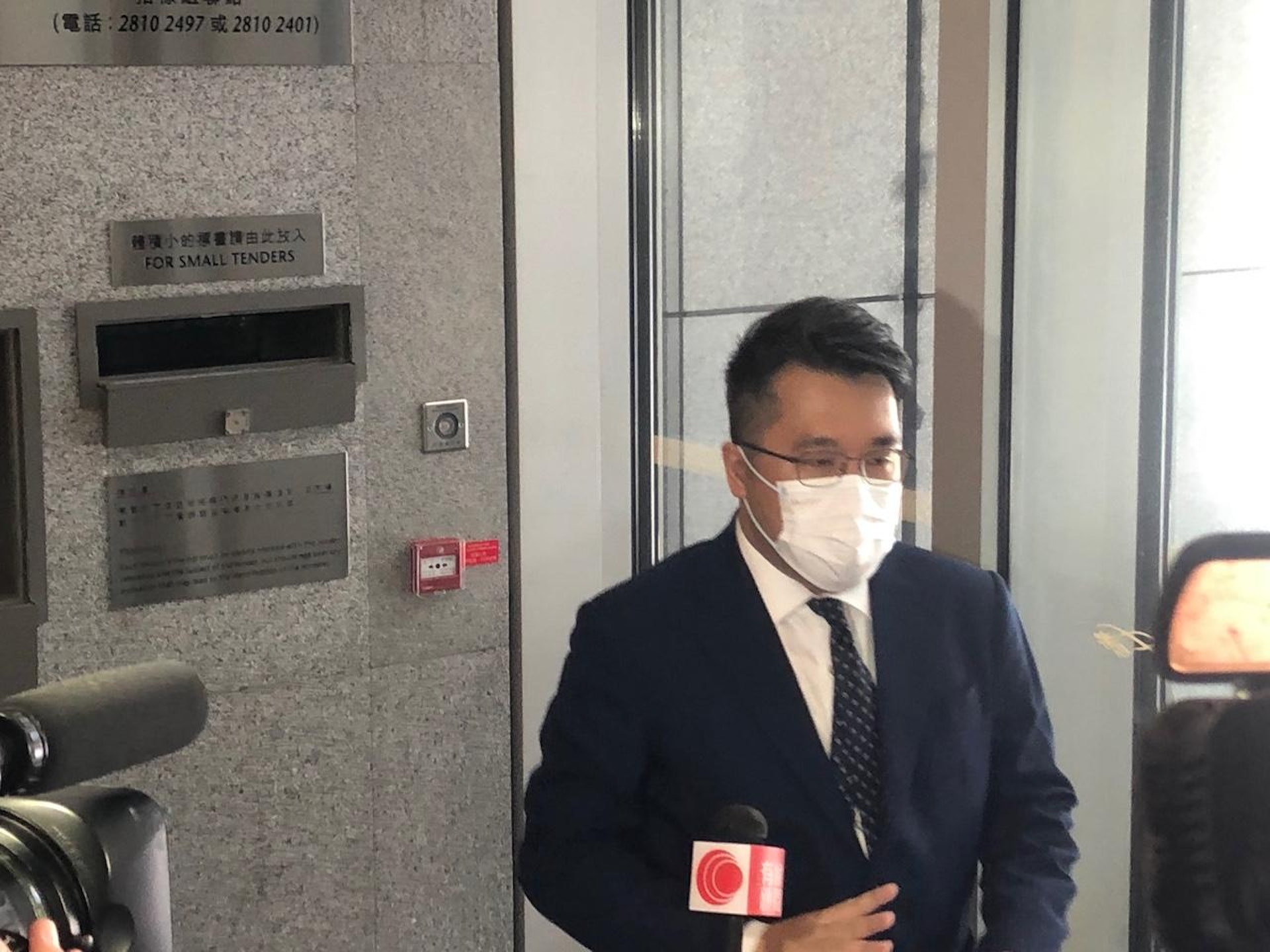 信置代表。(黃祐樺攝) 信置代表。(黃祐樺攝)