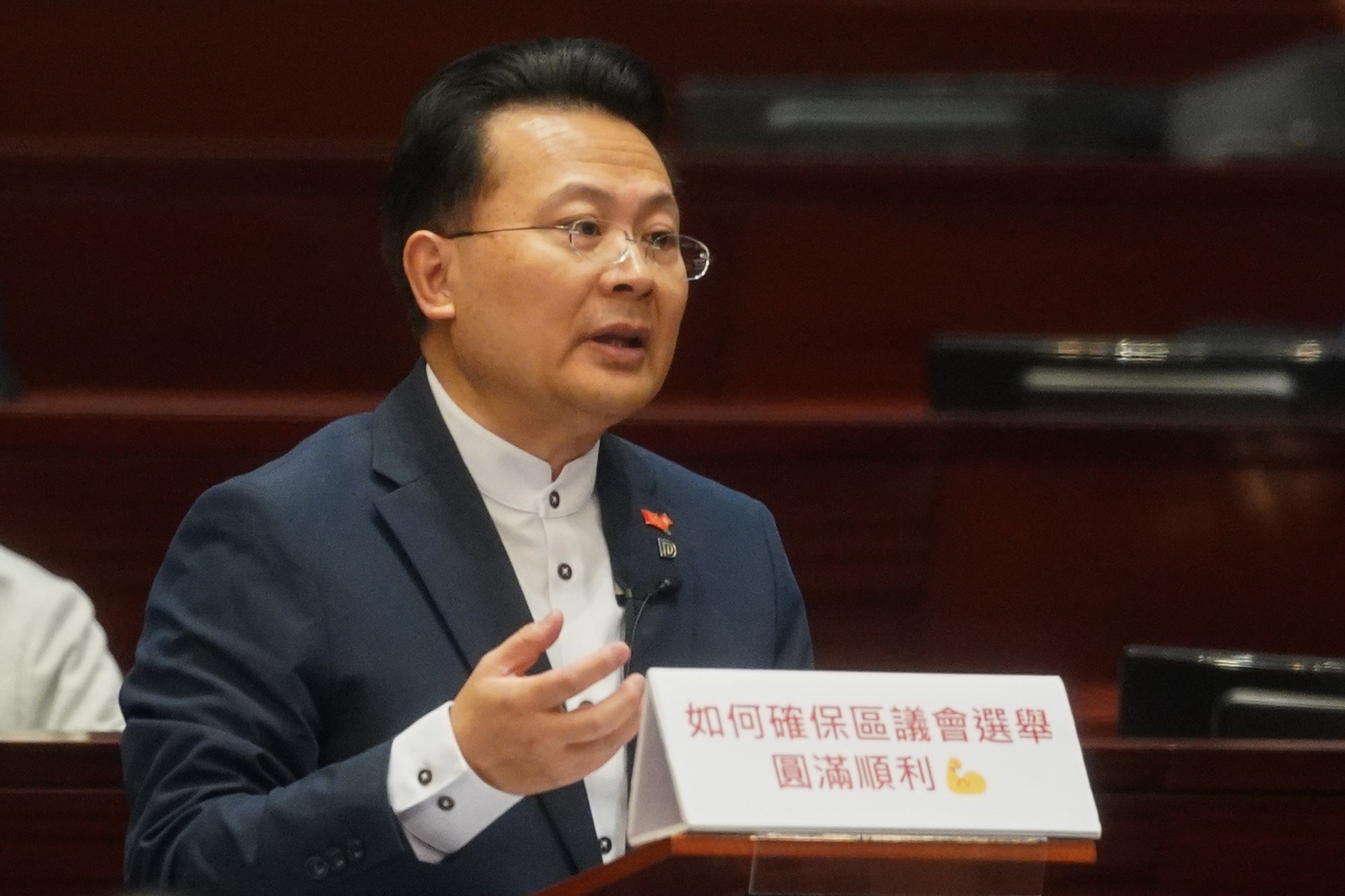 港區全國人大代表、民建聯立法會議員陳勇表示,香港社會利益分配、財團等問題是由來已久的深層次矛盾之一,現在是有所改善,但全部都要加速。(資料圖片/林靄怡攝) 港區全國人大代表、民建聯立法會議員陳勇表示,香港社會利益分配、財團等問題是由來已久的深層次矛盾之一,現在是有所改善,但全部都要加速。(資料圖片/林靄怡攝)