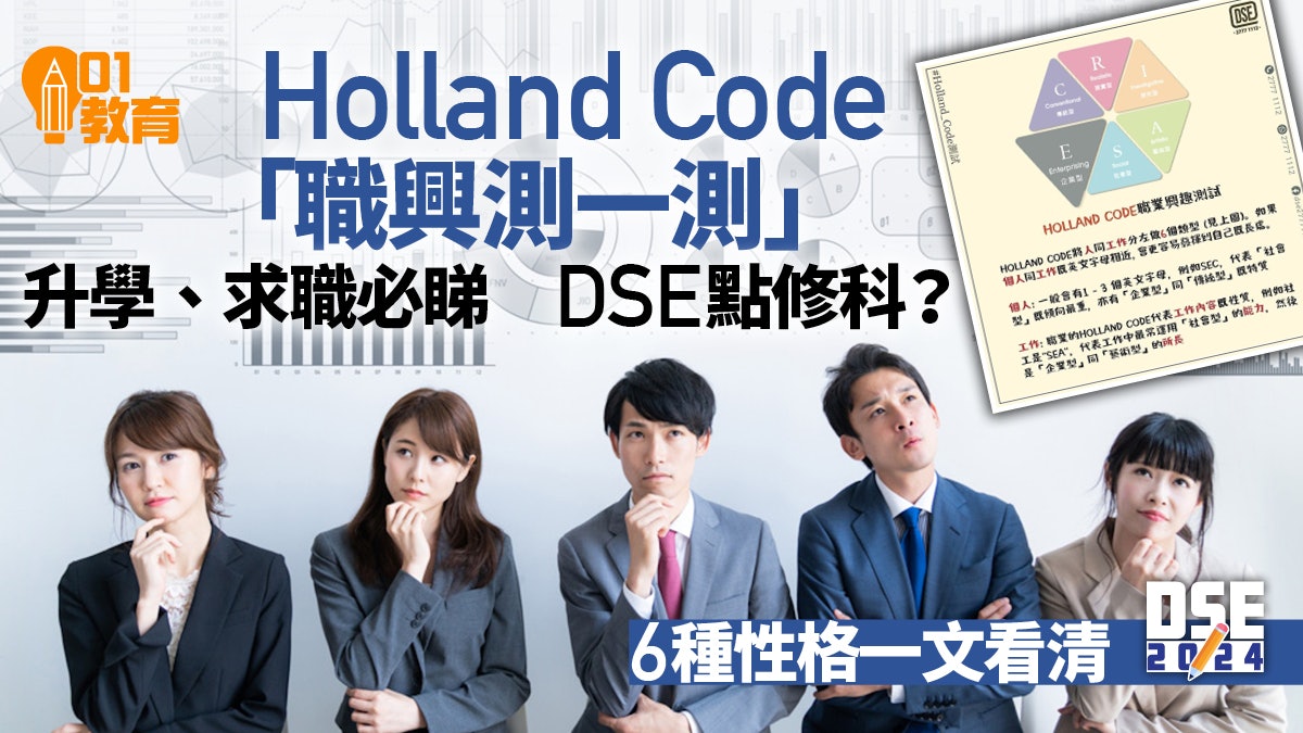青協「職興測一測」了解下自己個性及職業類型 增加認識自我 青協「職興測一測」了解下自己個性及職業類型 增加認識自我