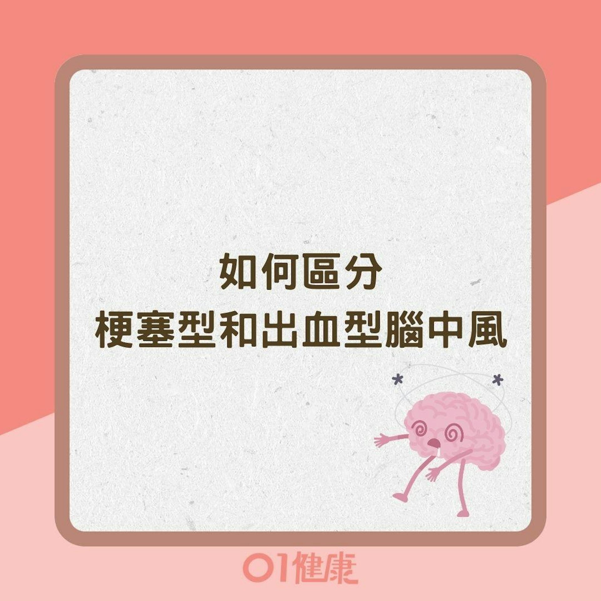 如何區分梗塞型和出血型腦中風(01製圖) 如何區分梗塞型和出血型腦中風(01製圖)