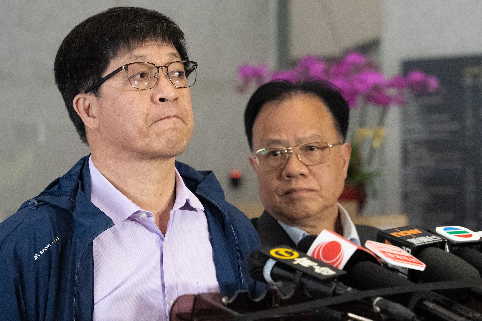 的士業發起罷工行動的前一天,與運輸署署長會面,發起人黃羽庭見記者。(林靄怡攝) 的士業發起罷工行動的前一天,與運輸署署長會面,發起人黃羽庭見記者。(林靄怡攝)