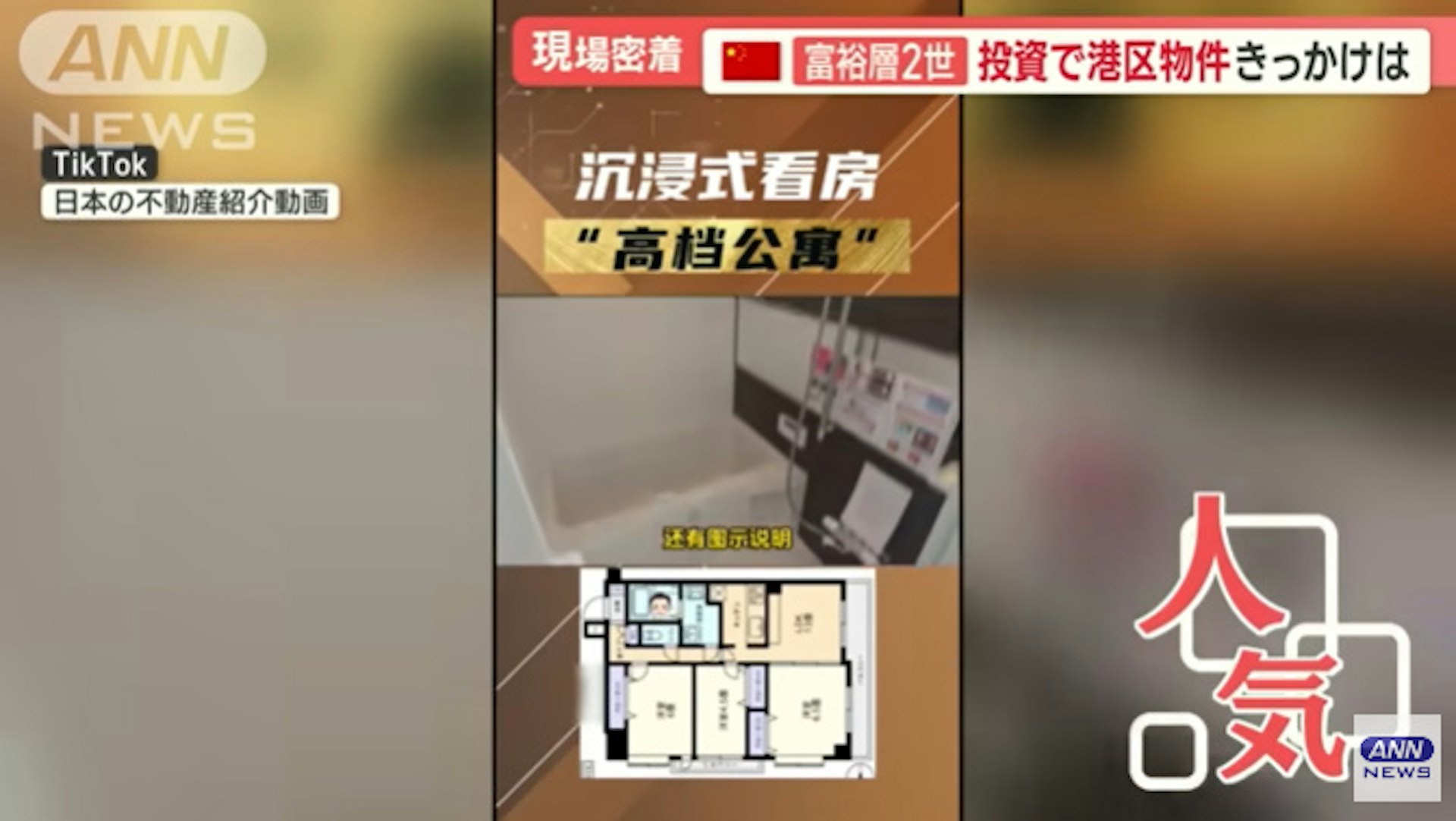 内地的社交平台上有不少介紹日本房地產的影片瘋傳(新聞截圖) 内地的社交平台上有不少介紹日本房地產的影片瘋傳(新聞截圖)