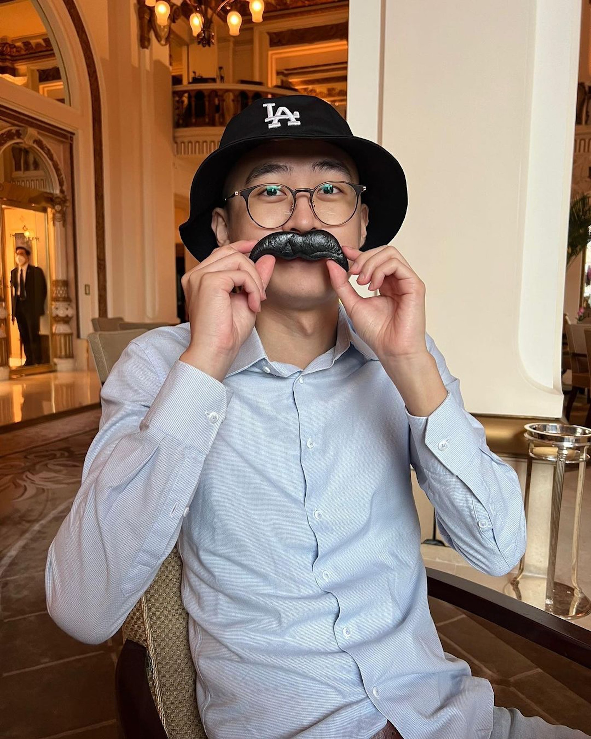 楊嘉驃(Gabriel)曾指化療時外出戴帽,害怕被人看出患有癌症。(楊嘉驃IG圖片) 楊嘉驃(Gabriel)曾指化療時外出戴帽,害怕被人看出患有癌症。(楊嘉驃IG圖片)