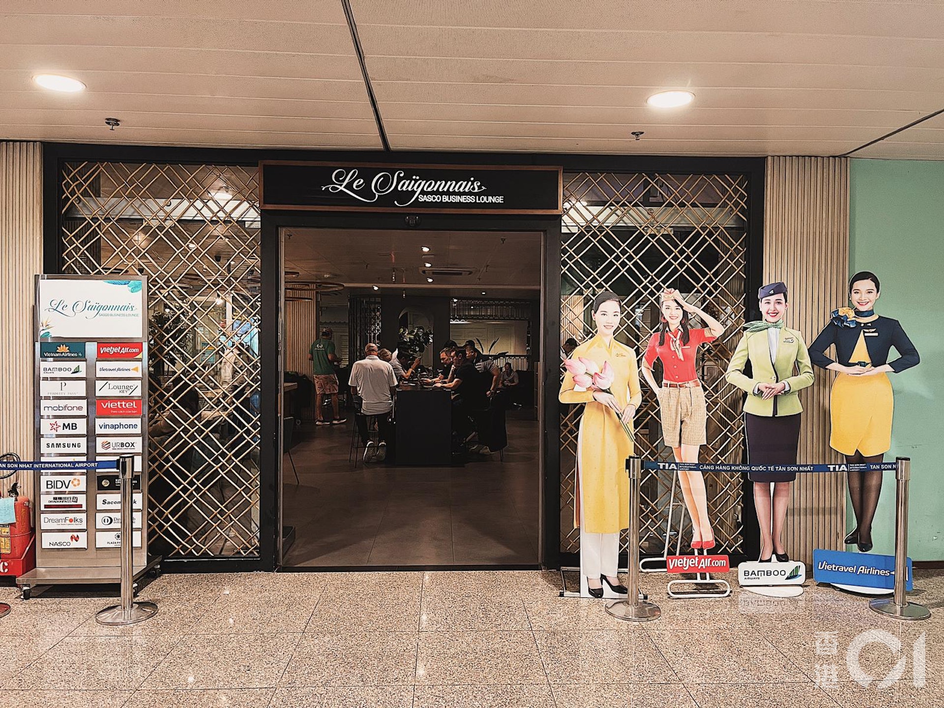 選擇Skyboss服務可自由出入候機室。(張旭珠攝) 選擇Skyboss服務可自由出入候機室。(張旭珠攝)