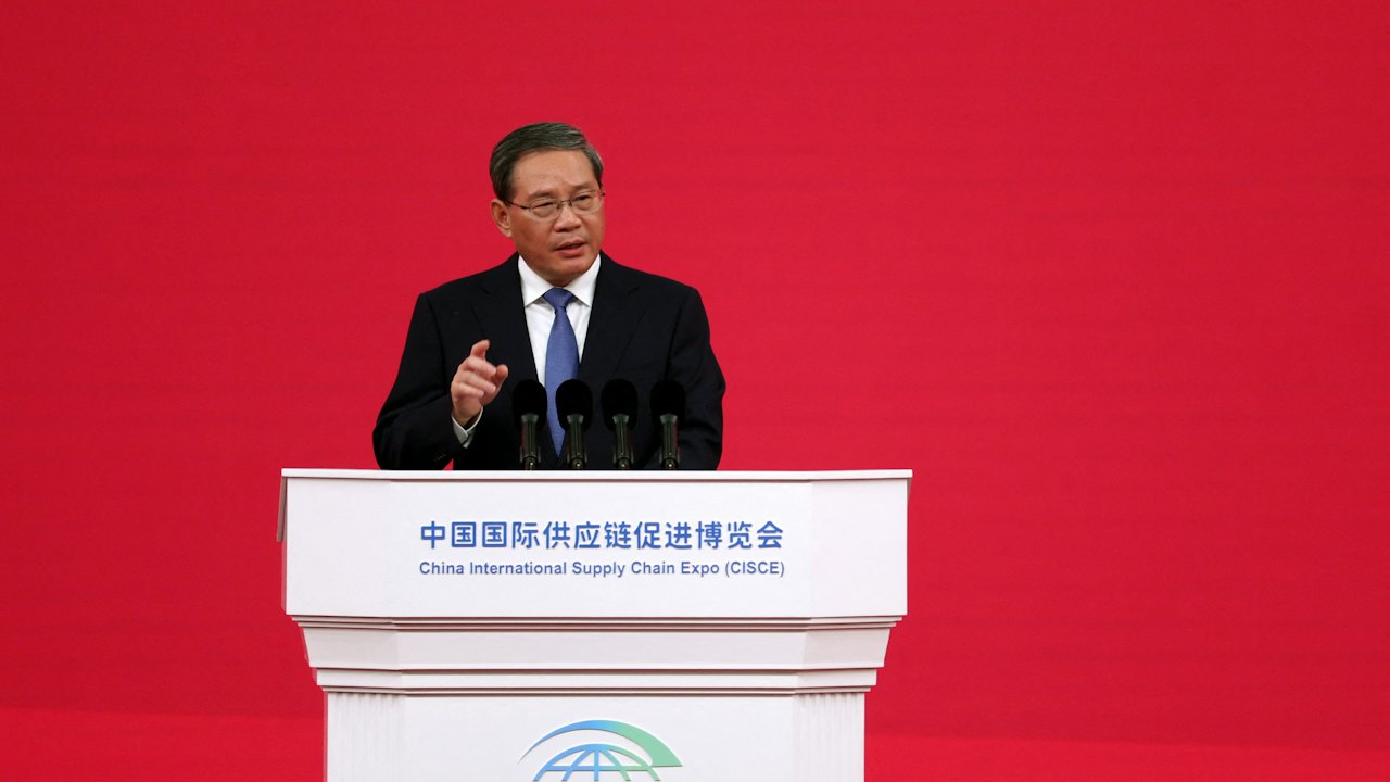 李強稱中國反對切斷供應鏈 願與各方建立更緊密聯繫 李強稱中國反對切斷供應鏈 願與各方建立更緊密聯繫