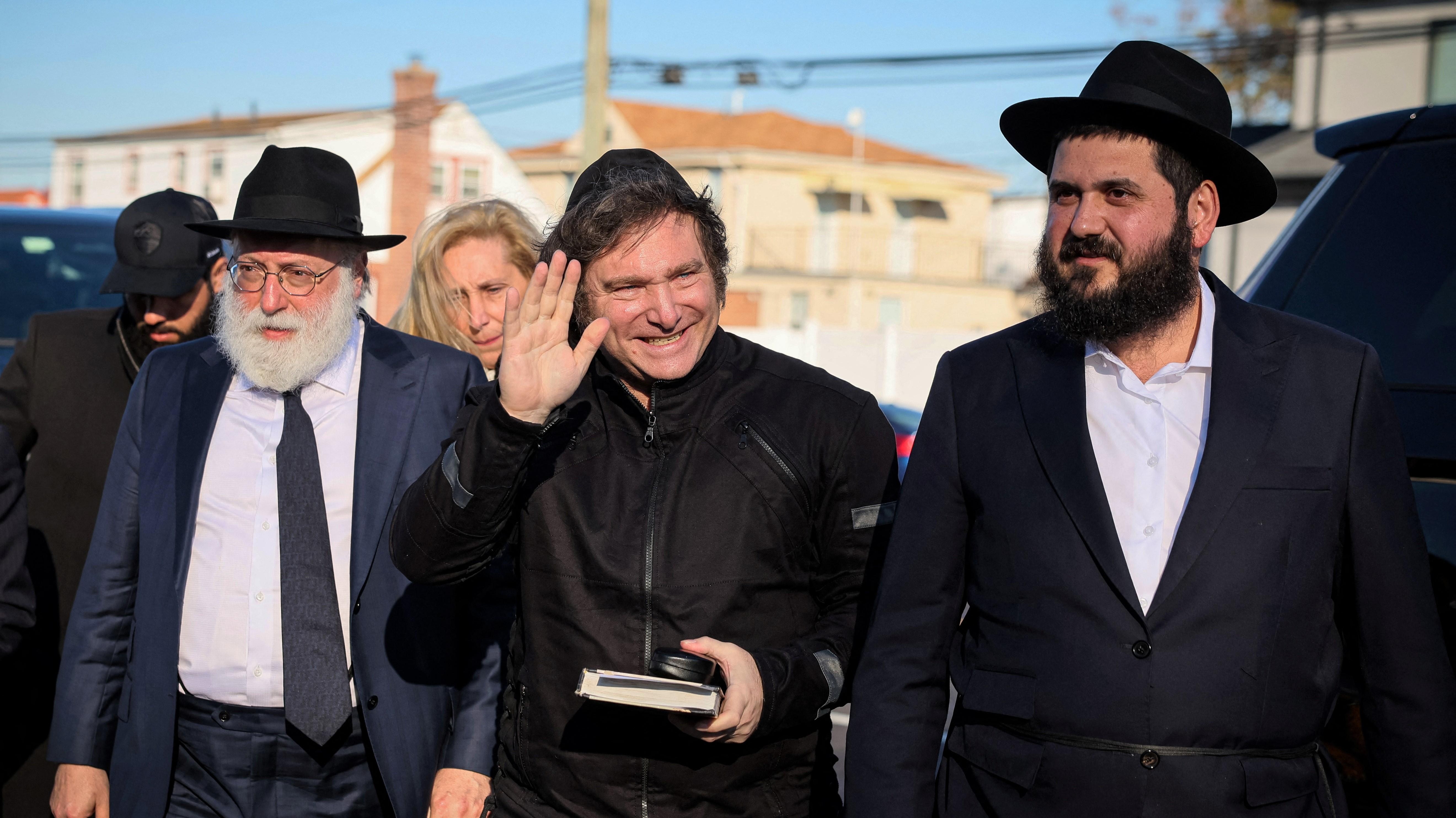 阿根廷候任總統米萊改信猶太教美國媒體：全面靠攏以色列