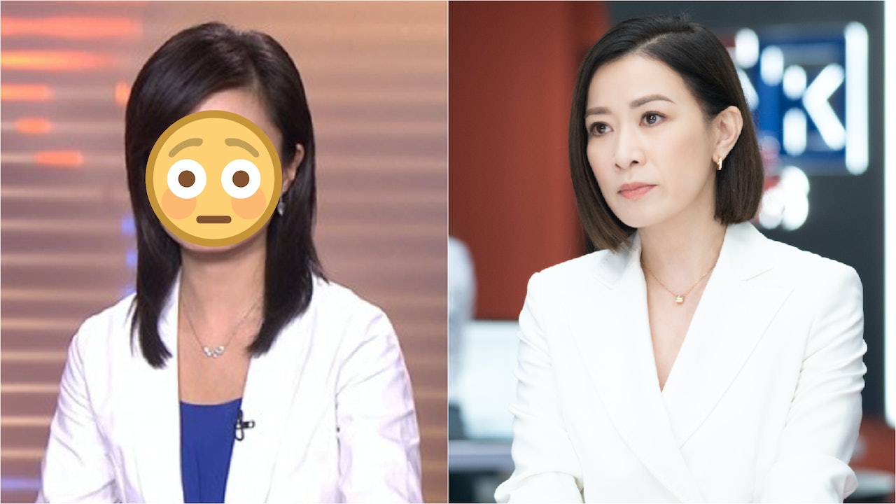 新聞女王|Man姐原型係呢位TVB前主播? 佘詩曼透露有參考
