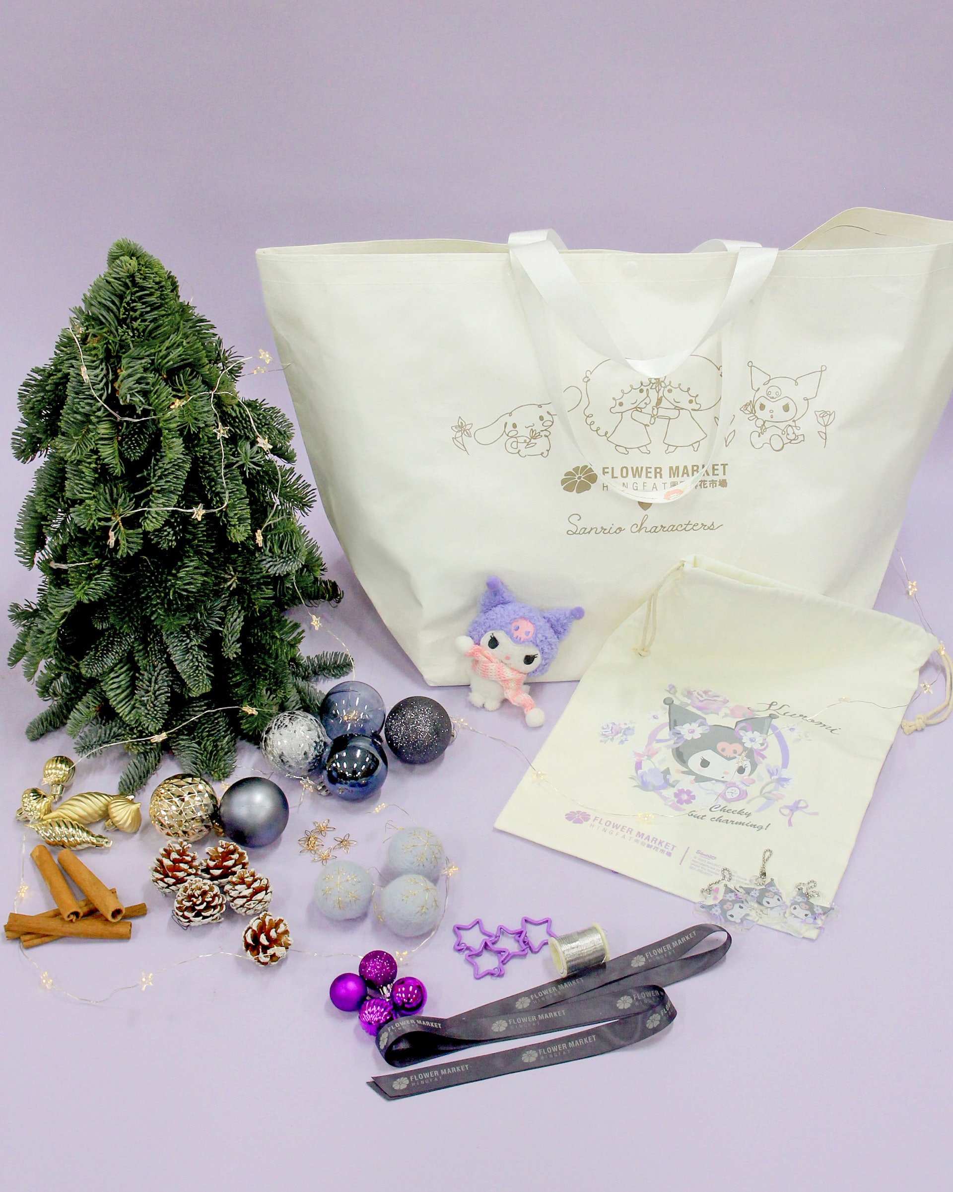 聖誕禮物推薦2023|興發鮮花 x Sanrio Characters Dreamy Christmas 迷你聖誕樹DIY套裝 HK$899(品牌提供) 聖誕禮物推薦2023|興發鮮花 x Sanrio Characters Dreamy Christmas 迷你聖誕樹DIY套裝 HK$899(品牌提供)