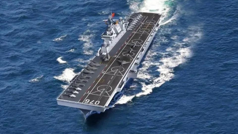 中國建造076型巨艦 美方猜測將成世界最大兩棲攻擊艦 中國建造076型巨艦 美方猜測將成世界最大兩棲攻擊艦