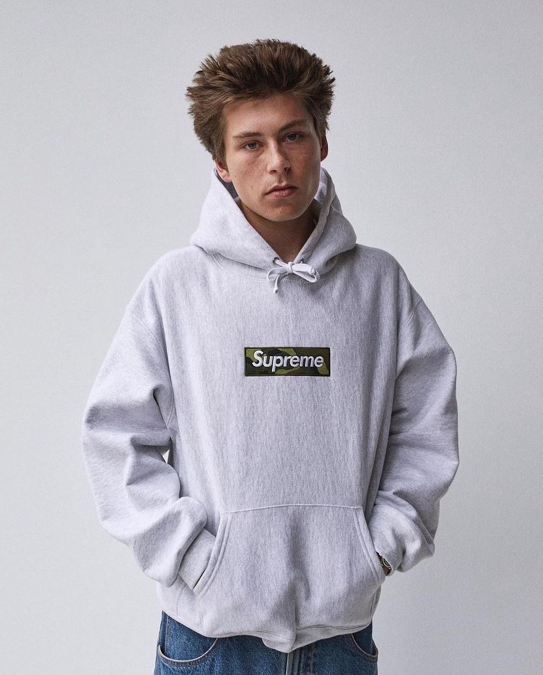 NIGO與Supreme早己結下不解之緣紅線竟然是迷彩Box Logo Hoodie