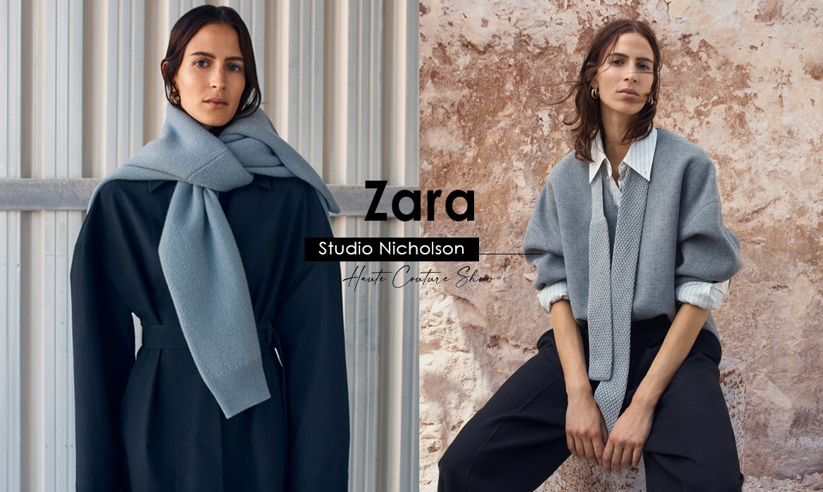 ZARA BOXY FIT トップス X STUDIO NICHOLSON ML Zara's Latest Collab is Our Dream Winter Capsule Wardrobe