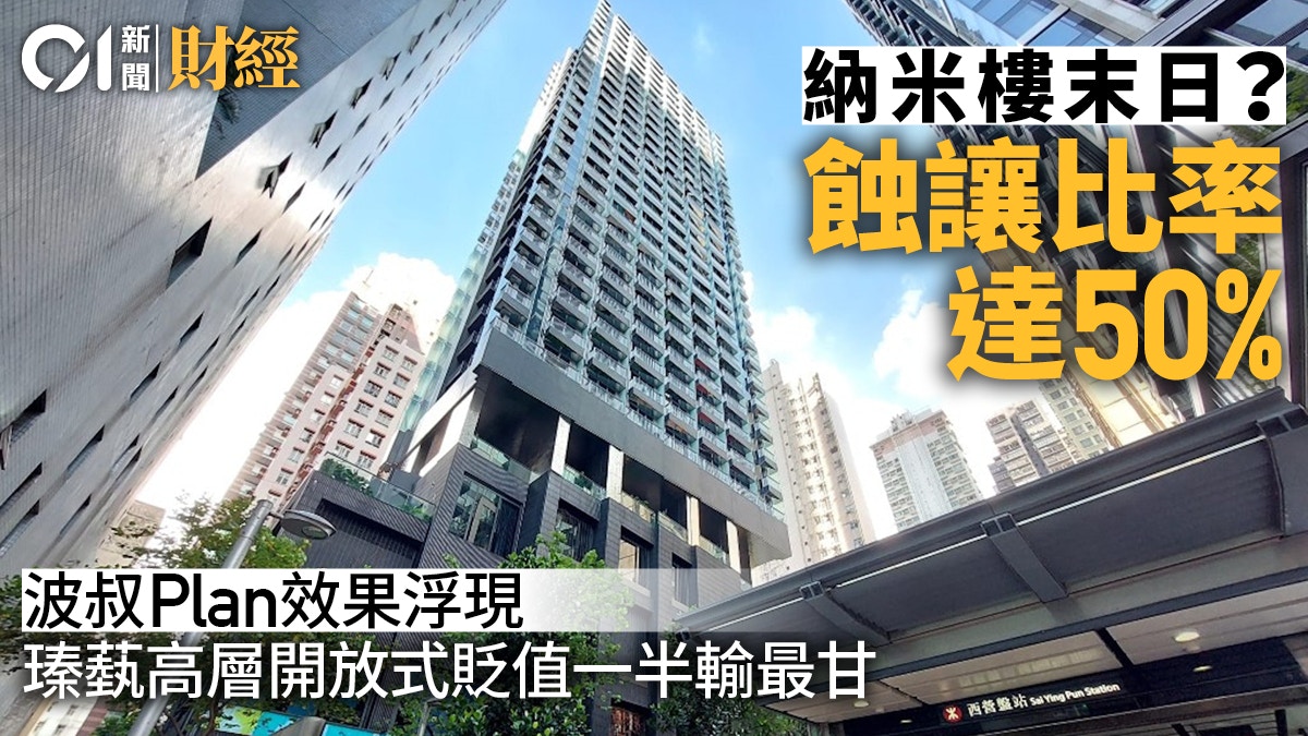 波叔Plan放寬按揭效果浮現　納米樓蝕讓比率50%　最慘貶值一半！