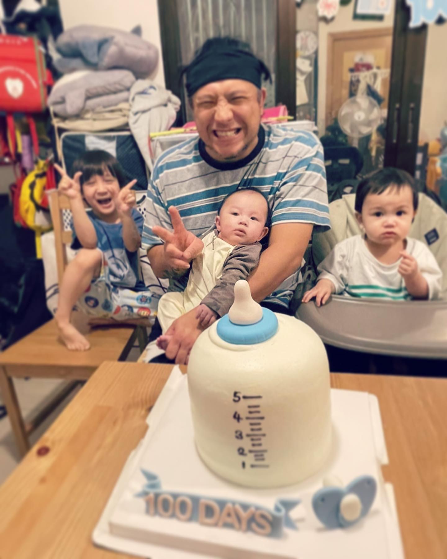 張致恆已是4子之父。（IG：@stevencheung）