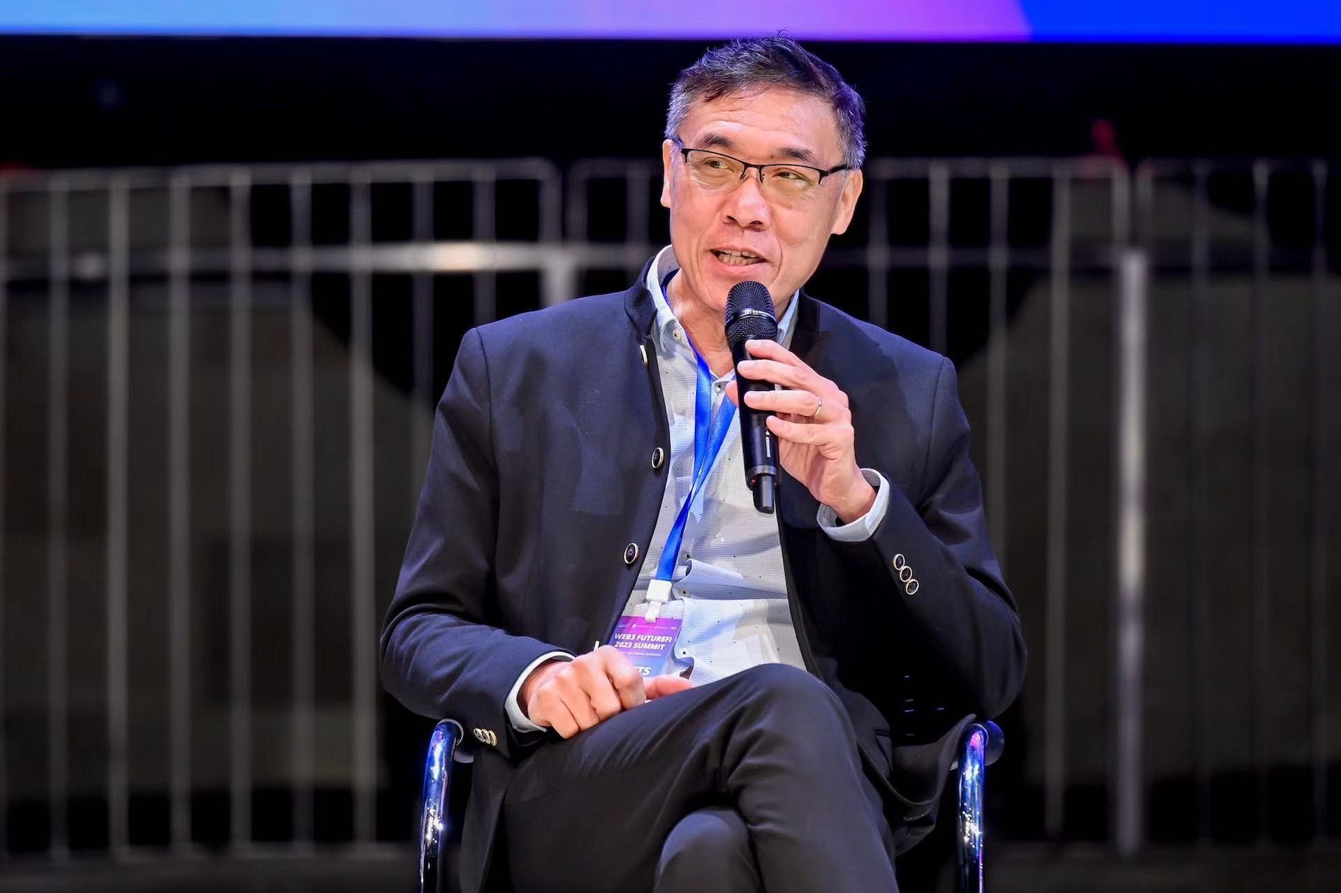 香港數字金融協會聯席會長陳家豪。 香港數字金融協會聯席會長陳家豪。