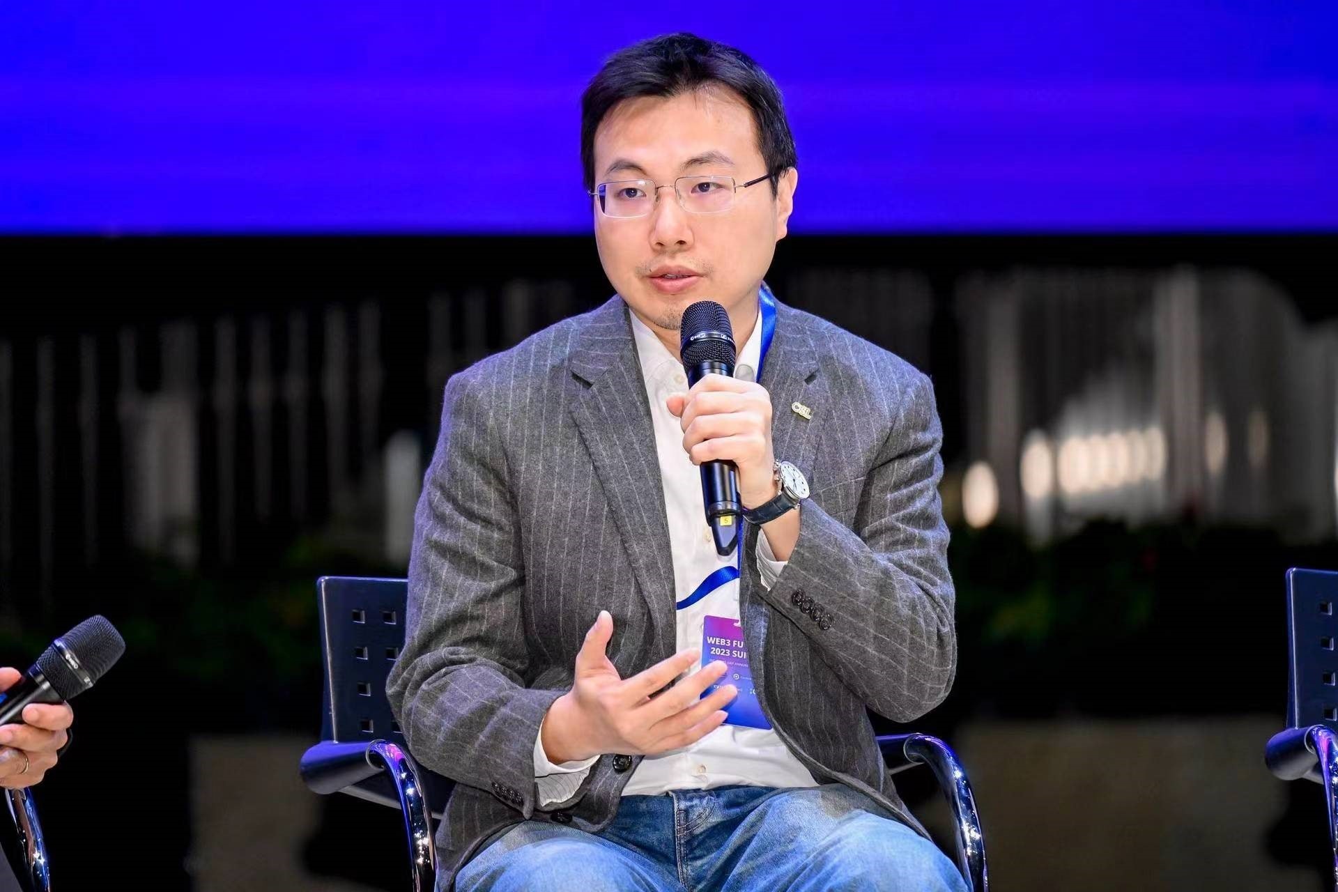 BC 科技 CFO 胡振邦。 BC 科技 CFO 胡振邦。