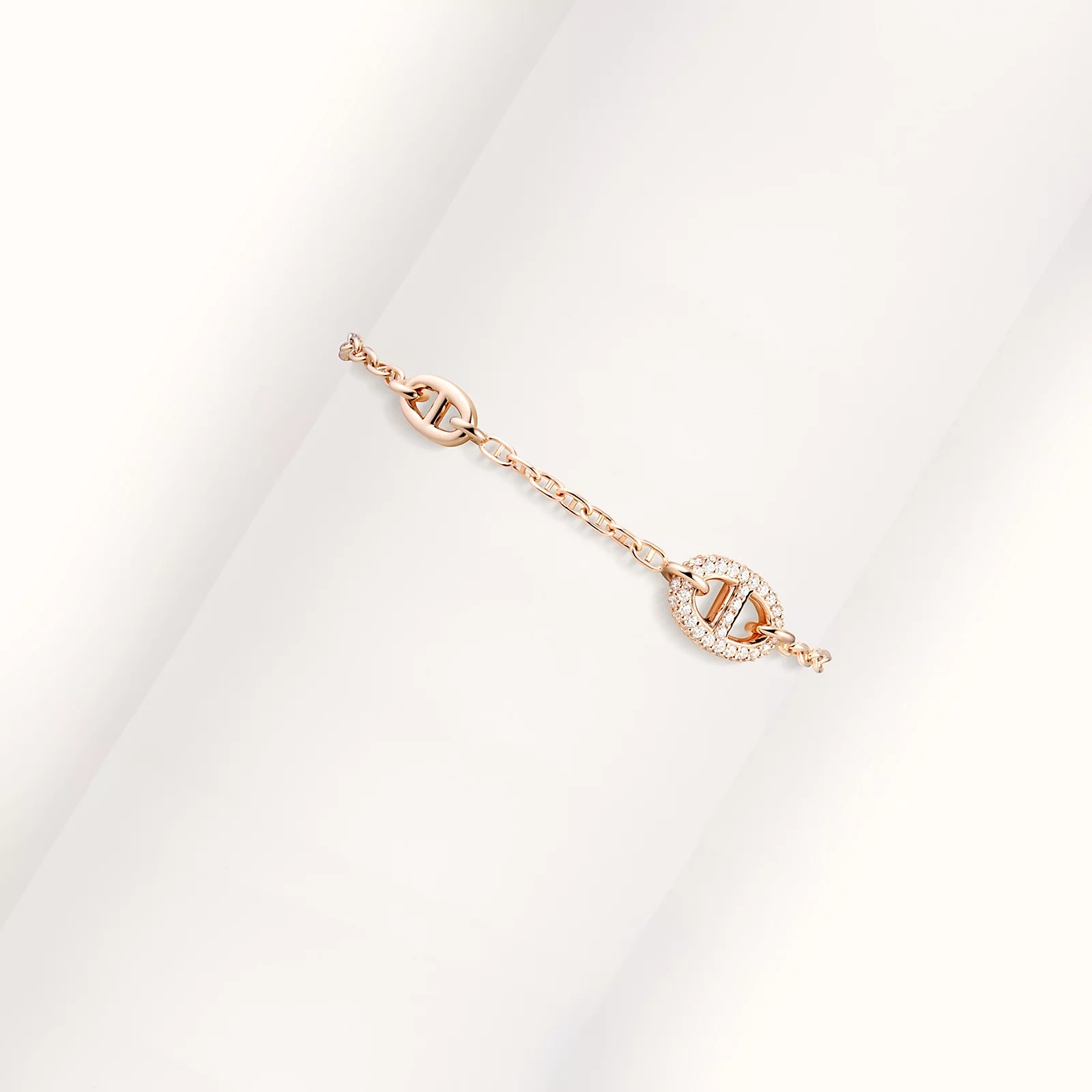 情人節禮物推薦2025｜Hermès玫瑰金手鏈推介：Kelly扣、經典手袋