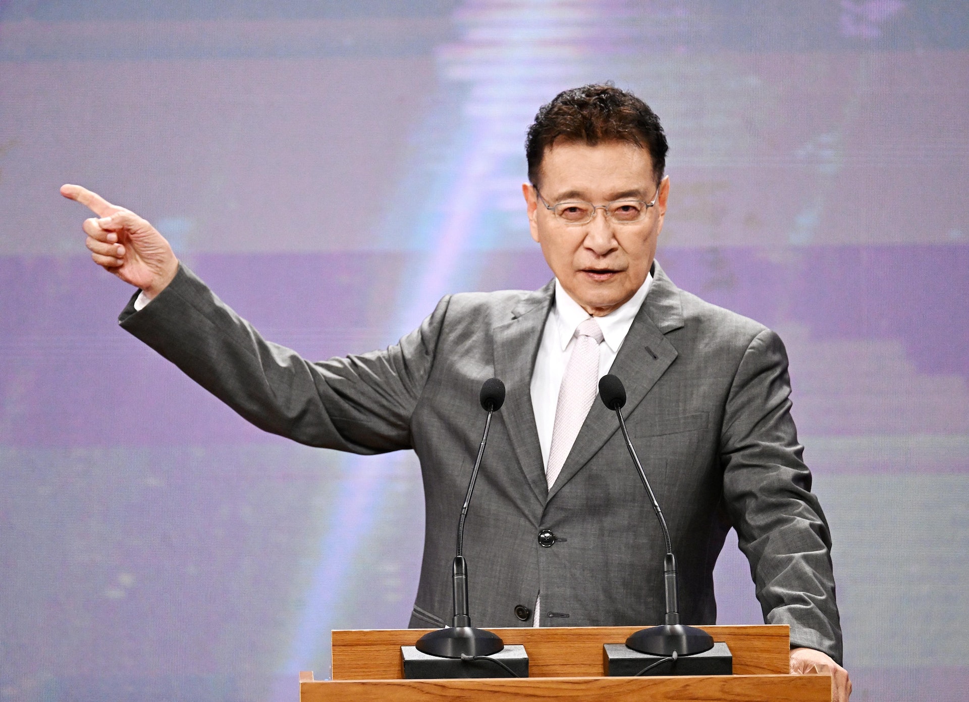 國民黨副總統候選人趙少康痛批,民進黨是造成兩岸風險的最大來源,還說美國創作歌手泰勒絲之前不赴台灣開騷,就是因為地緣政治風險。(台北市攝影記者聯誼會提供) 國民黨副總統候選人趙少康痛批,民進黨是造成兩岸風險的最大來源,還說美國創作歌手泰勒絲之前不赴台灣開騷,就是因為地緣政治風險。(台北市攝影記者聯誼會提供)